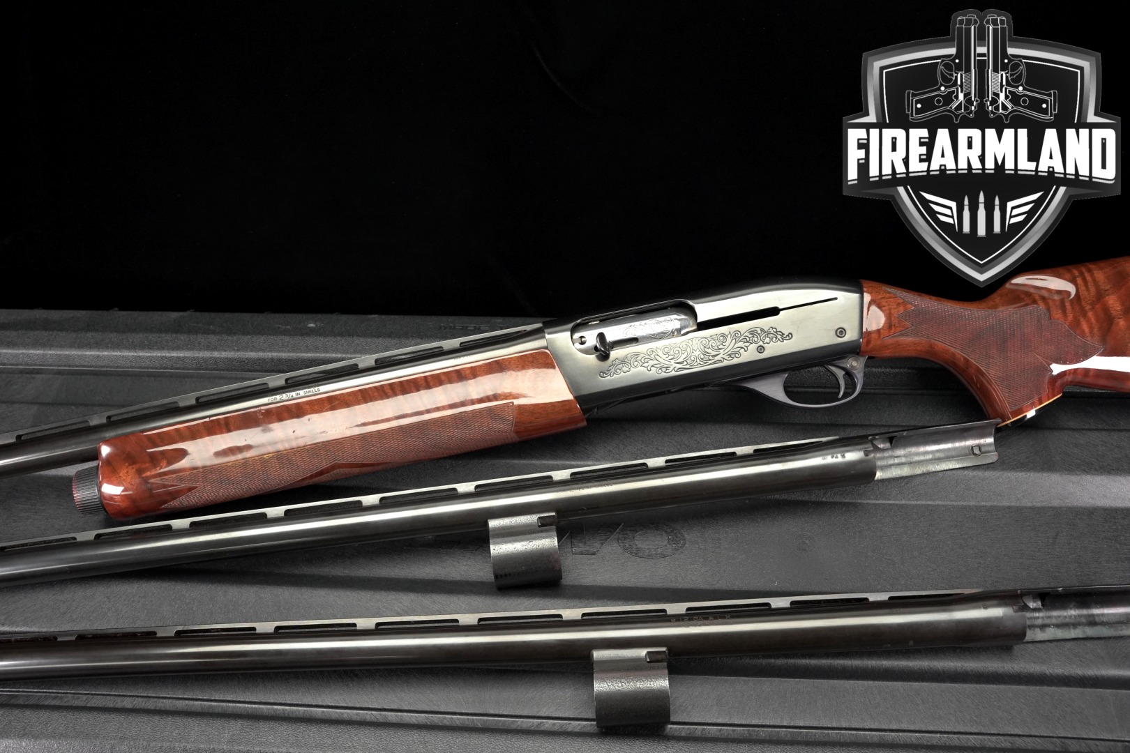 Remington Model 1100 Left-Hand (LH) 12 Gauge Blued & Walnut in Very Good Condition Thumbnail