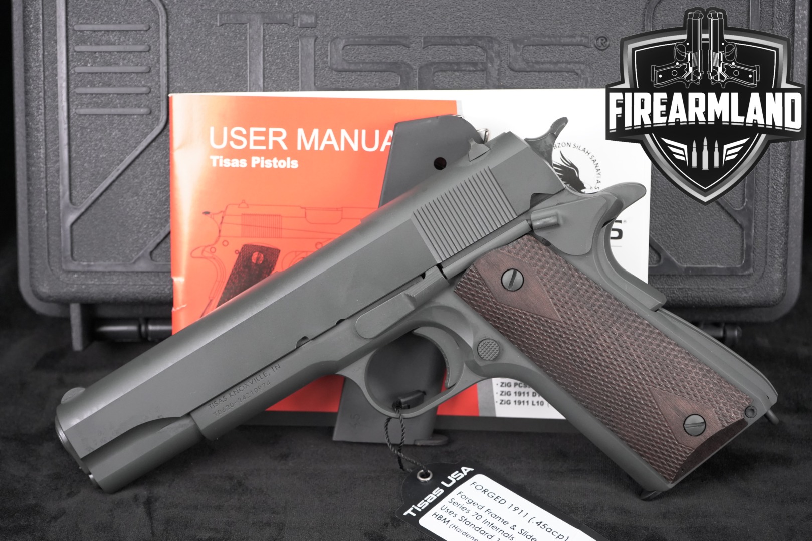 Tisas M1911 A1 GOVT. Series 70 .45 ACP Grey in Excellent Condition Thumbnail