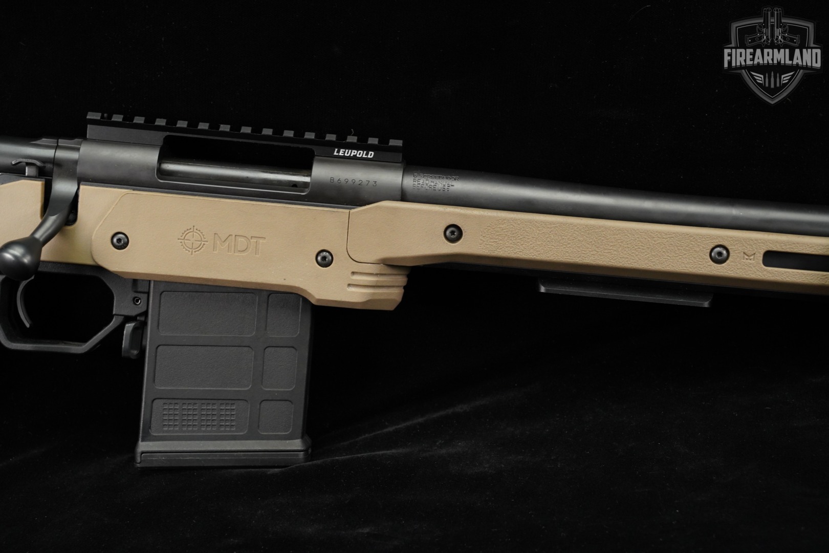 Howa Model 1500 MDT XRS 6.5 Creedmoor 24" FDE THREADED M1500 +2 MAGS, BIPOD-img-5