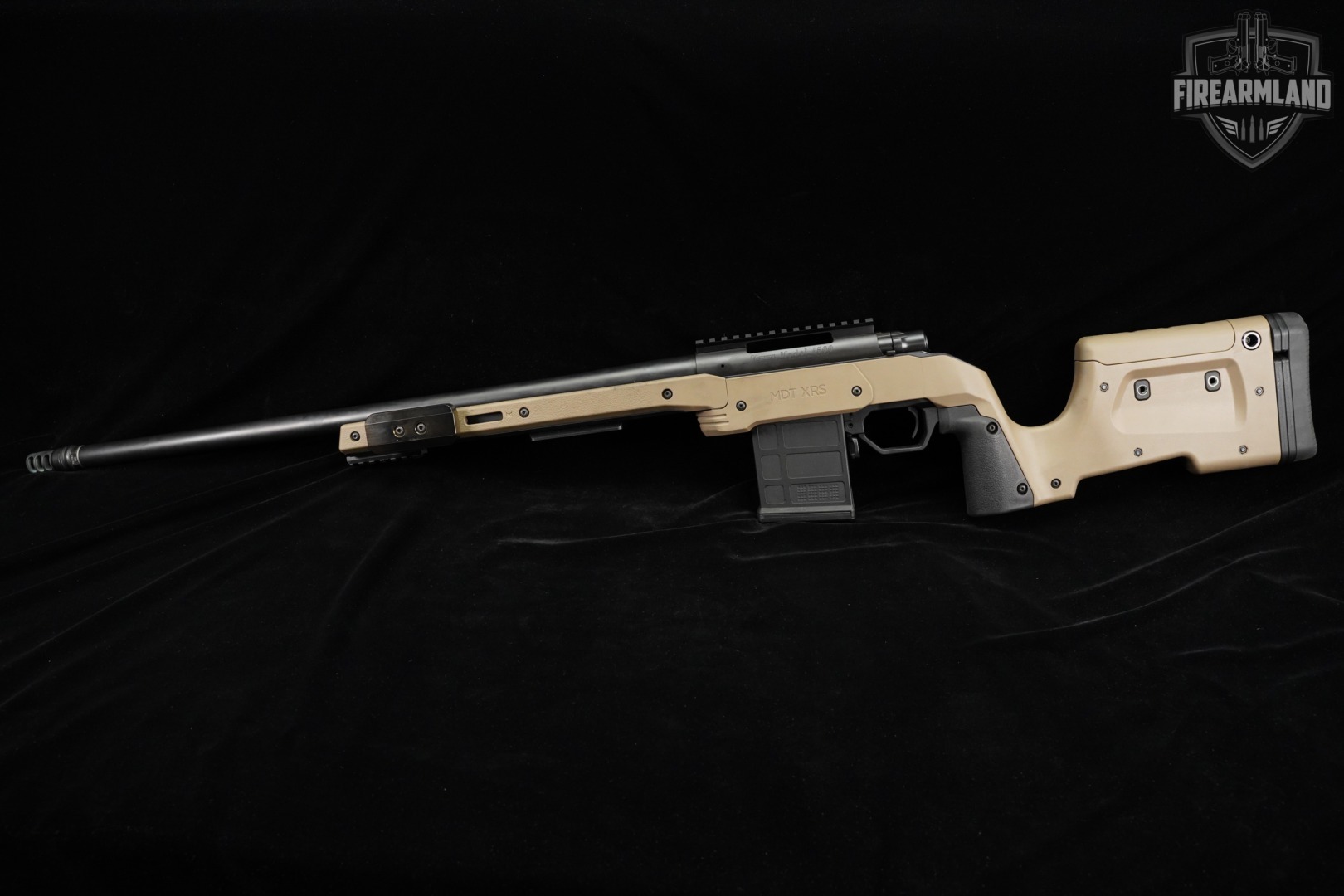 Howa Model 1500 MDT XRS 6.5 Creedmoor 24" FDE THREADED M1500 +2 MAGS, BIPOD-img-7