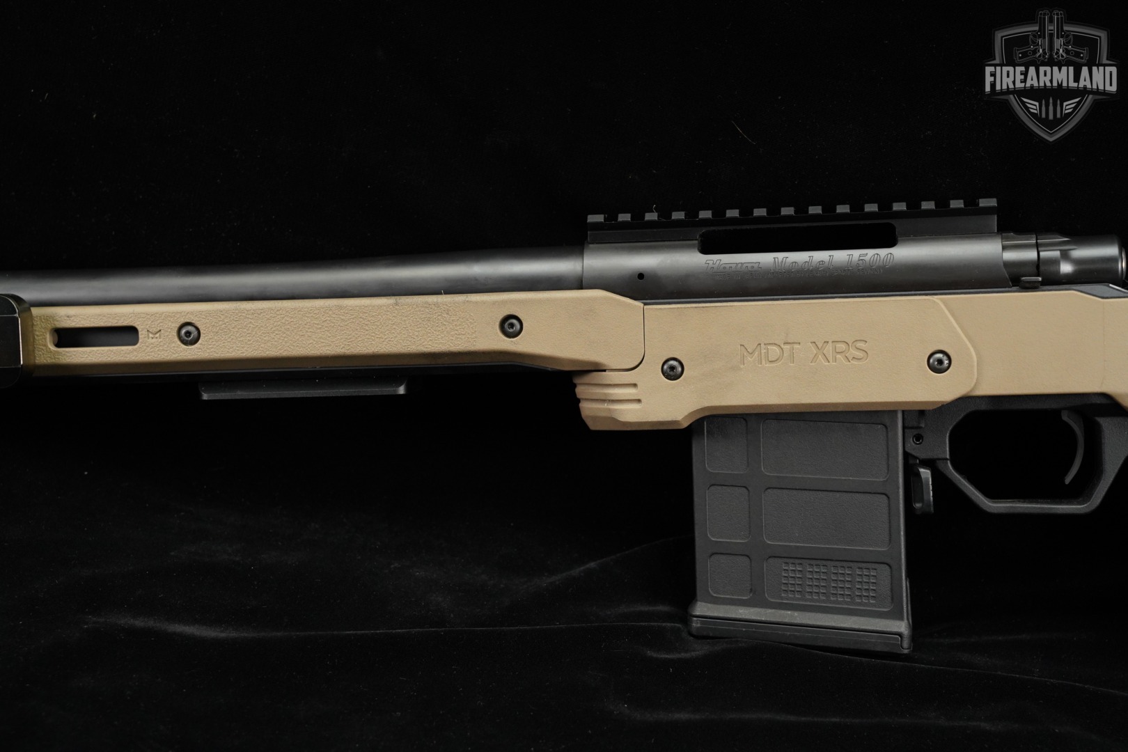 Howa Model 1500 MDT XRS 6.5 Creedmoor 24" FDE THREADED M1500 +2 MAGS, BIPOD-img-9