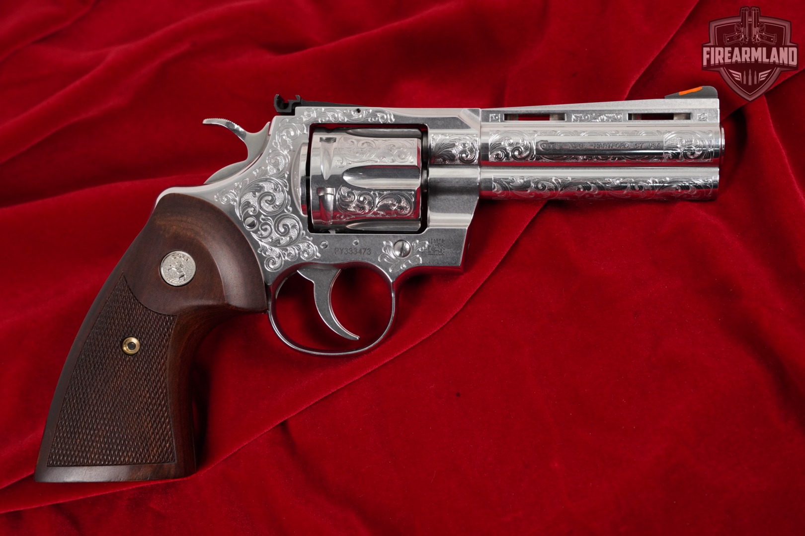 DESIRED Colt Python 2020 Series; Davidson's Exclusive Engraved 357 Magnum-img-4