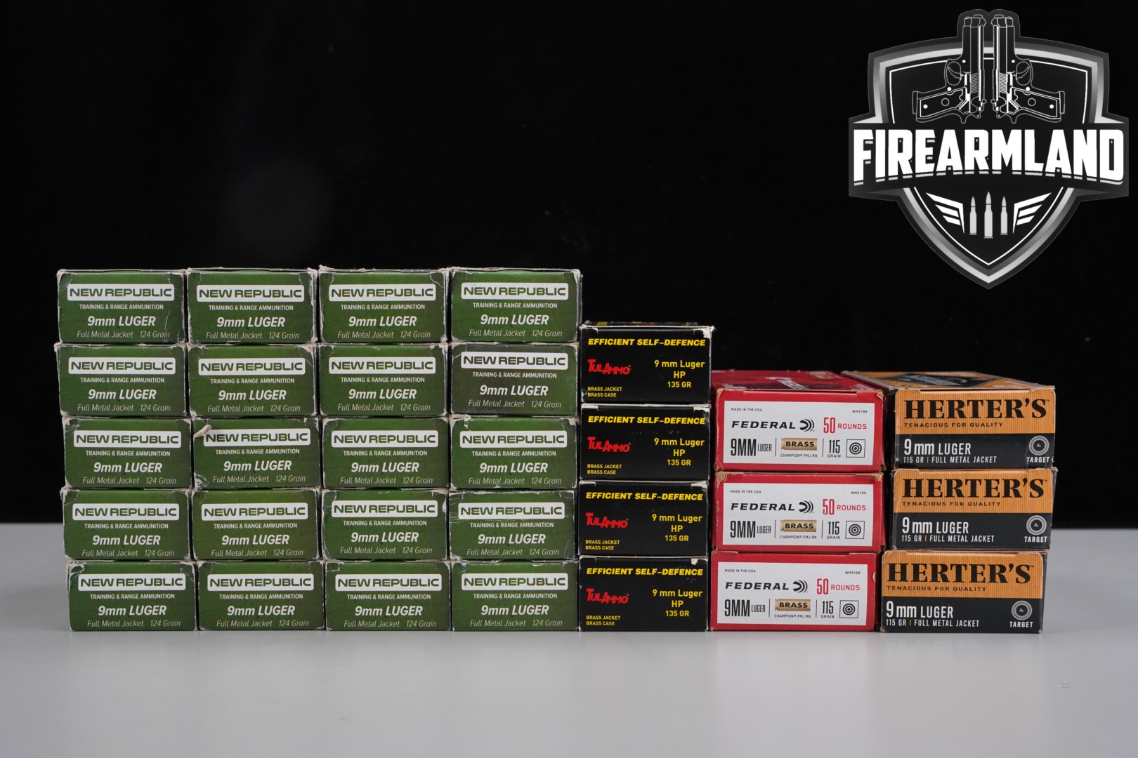 Multiple Manufacturers 9MM Ammo 9mm Luger in New - Old Stock Condition Thumbnail