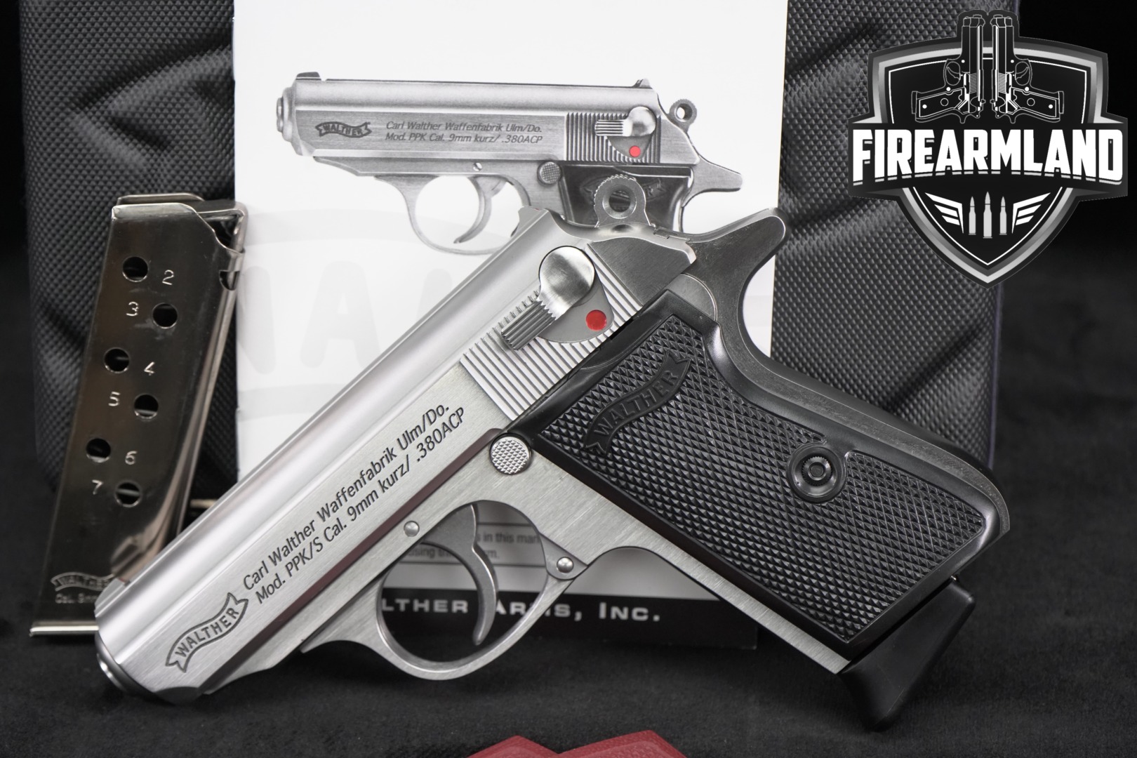Walther PPK/S .380 ACP Stainless in Very Good Condition Thumbnail