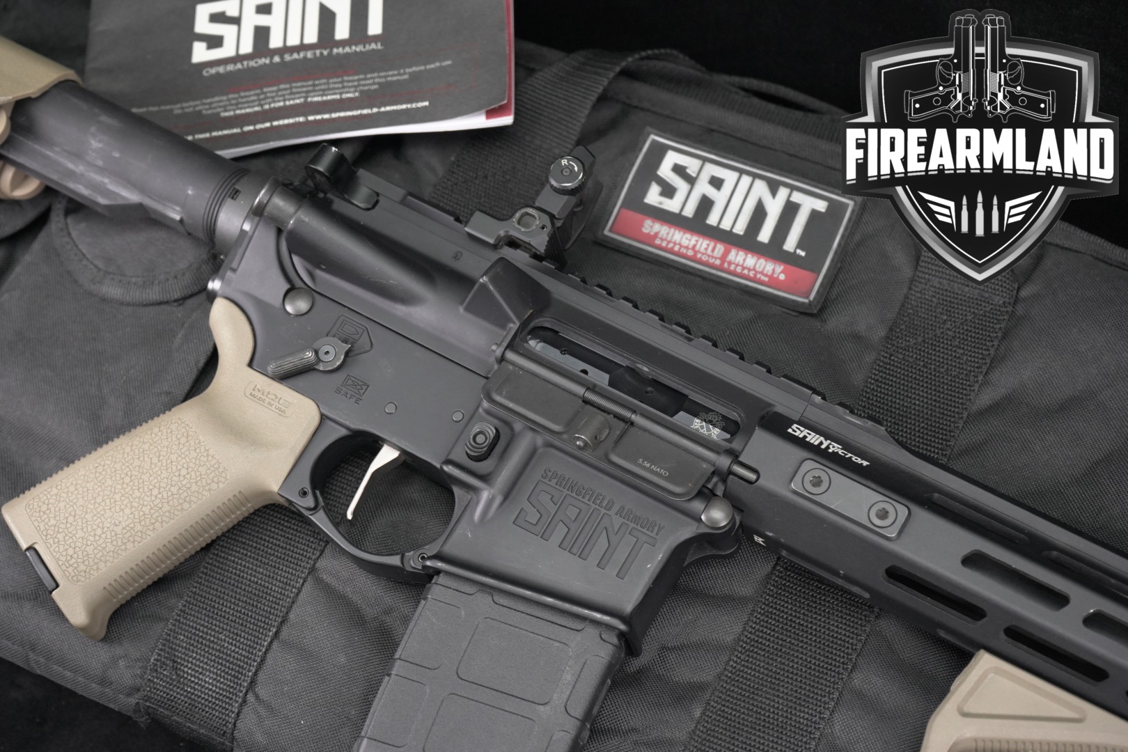 Springfield Armory SAINT Victor 5.56mm NATO Black & FDE in Good Condition Thumbnail