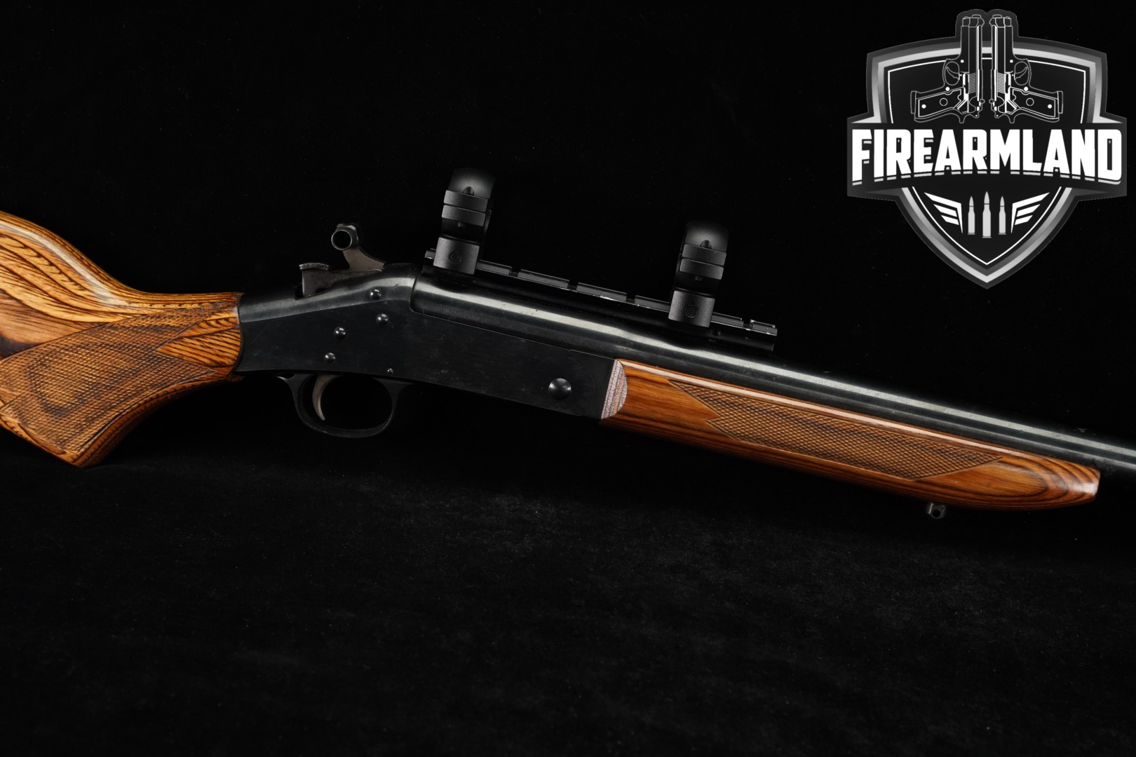 Harrington & Richardson (H&R) Model SB2 Ultra .25-06 Rem. Laminated Hardwood in Fair Condition Thumbnail