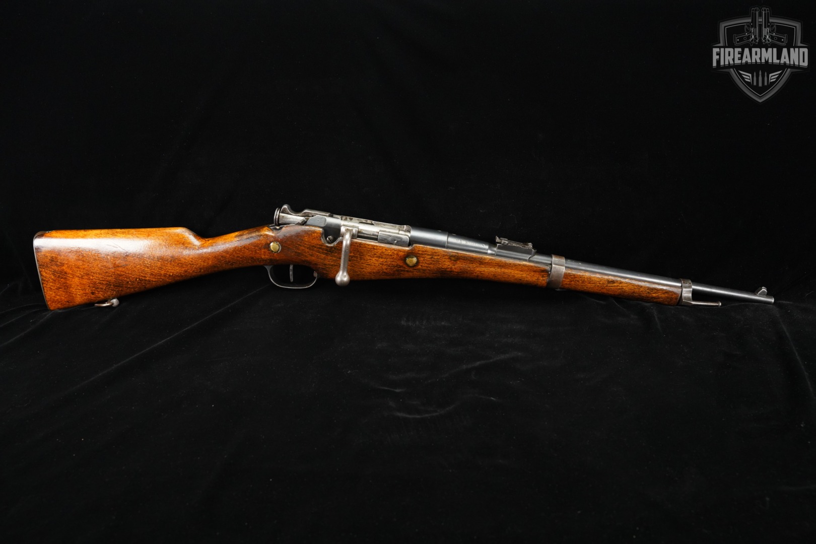 1894 MAS Mousqueton Modele 1892 8x50mmR Lebel Berthier N STAMPED, FRANCE-img-3