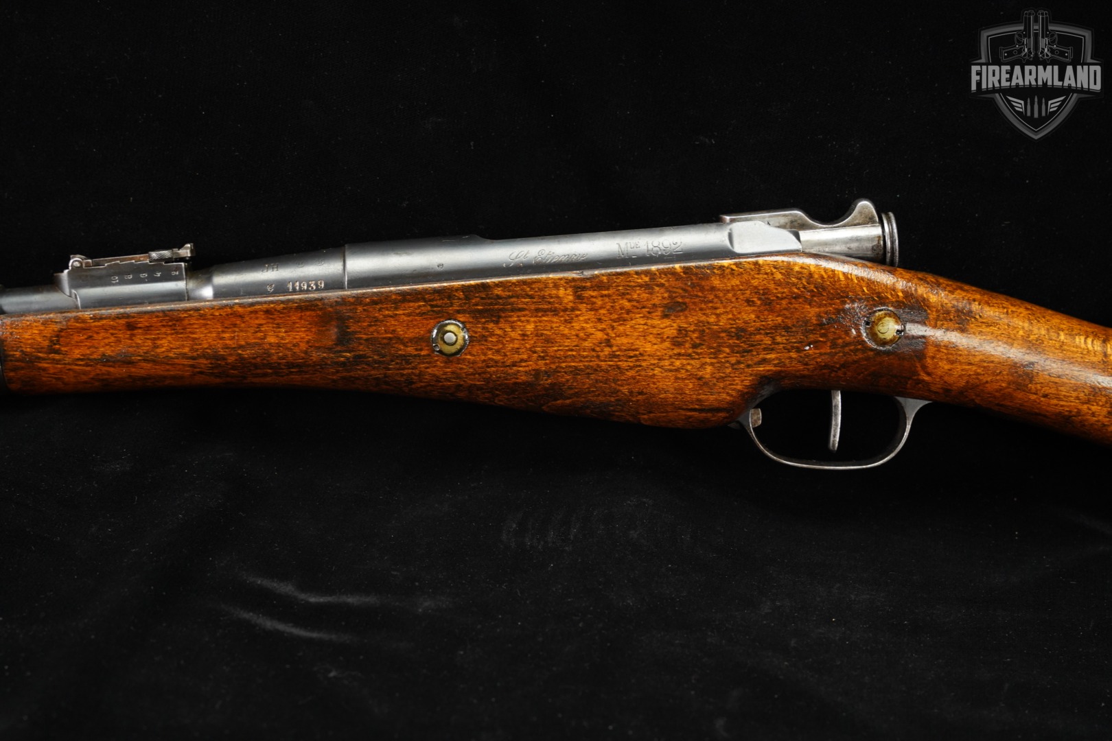 1894 MAS Mousqueton Modele 1892 8x50mmR Lebel Berthier N STAMPED, FRANCE-img-8