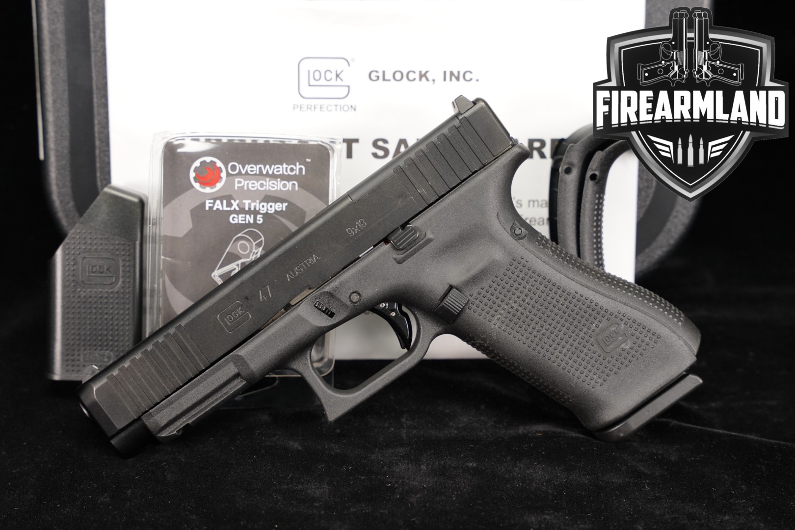 Glock G47 Gen5 MOS 9mm Luger Black in Very Good Condition Thumbnail