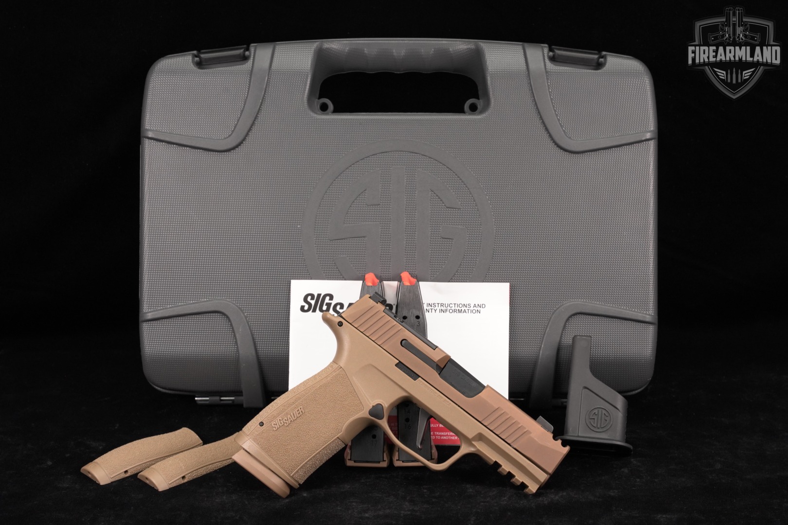 Sig Sauer P365 XMACRO COMP 9mm OR X-Series FDE P-365 +3 MAGS & ORIG CASE-img-2
