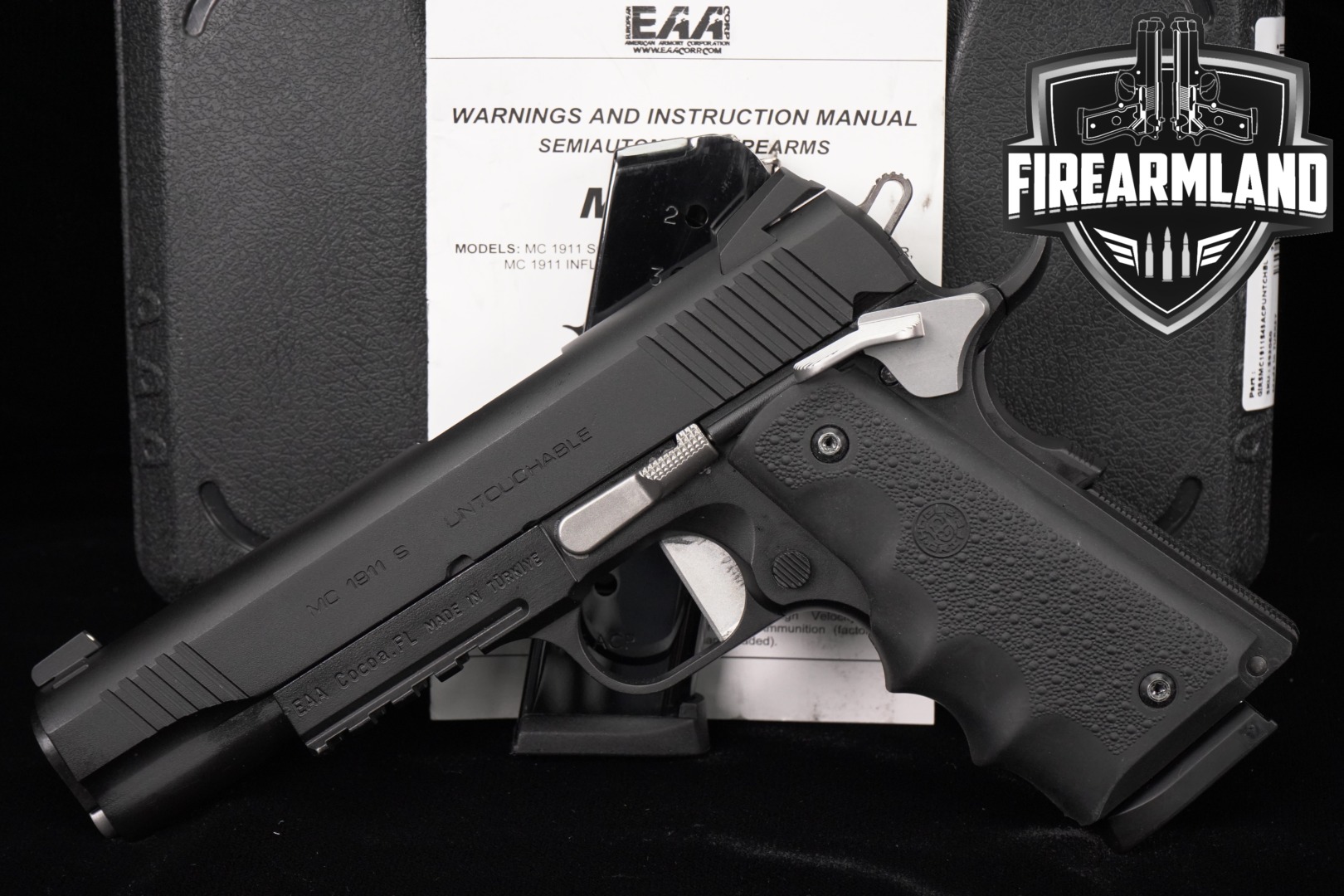 Girsan MC 1911 S Untouchable .45 ACP Black in Very Good Condition Thumbnail