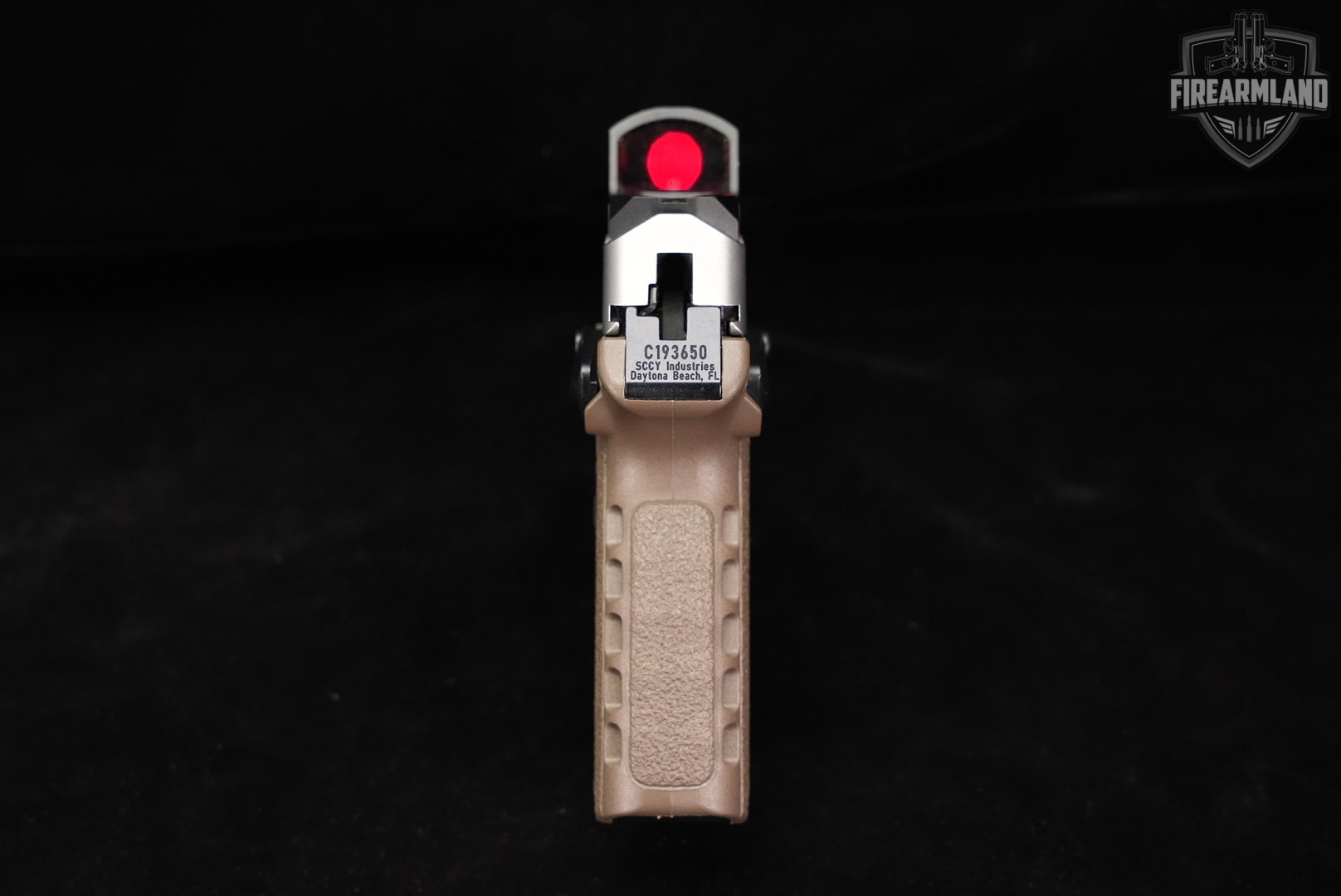 SCCY Industries CPX-1 RD 9mm 3.1 Two-Tone Stainless, FDE CPX1 +RITON OPTICS-img-5