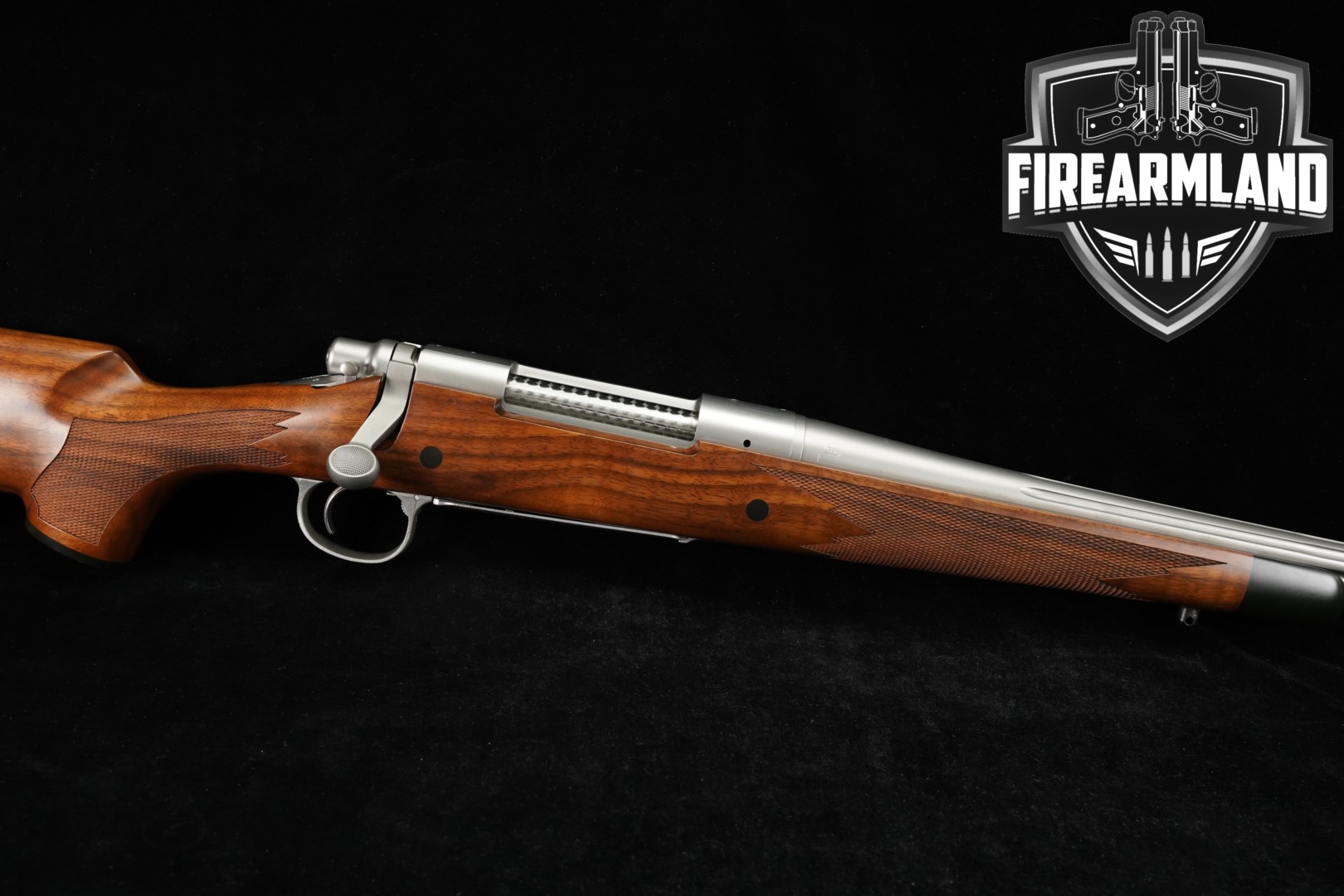 2009 Remington Model 700 CDL Stainless Fluted (CDL SF) .30-06 Stainless & Walnut in Very Good Condition Thumbnail