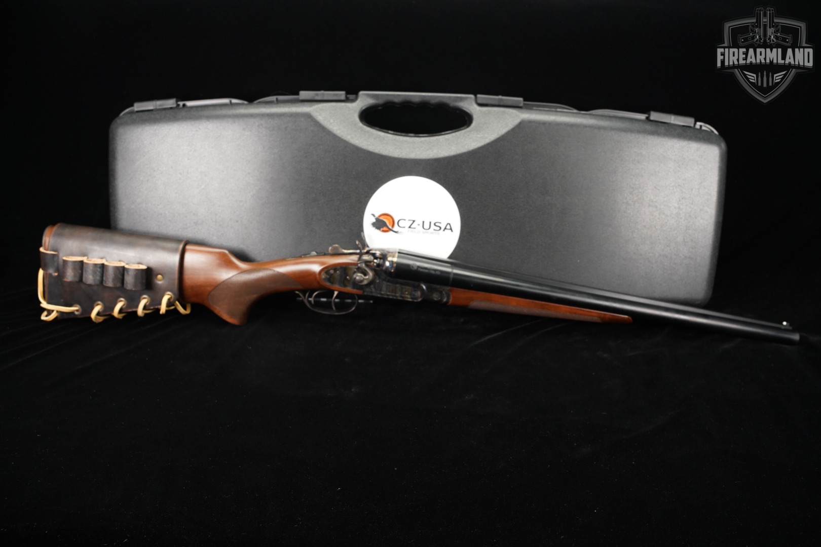 CZ Hammer Coach Gun 12-Gauge 20" SxS +ORIG CASE-img-2