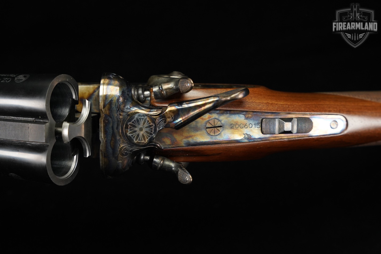 CZ Hammer Coach Gun 12-Gauge 20" SxS +ORIG CASE-img-20