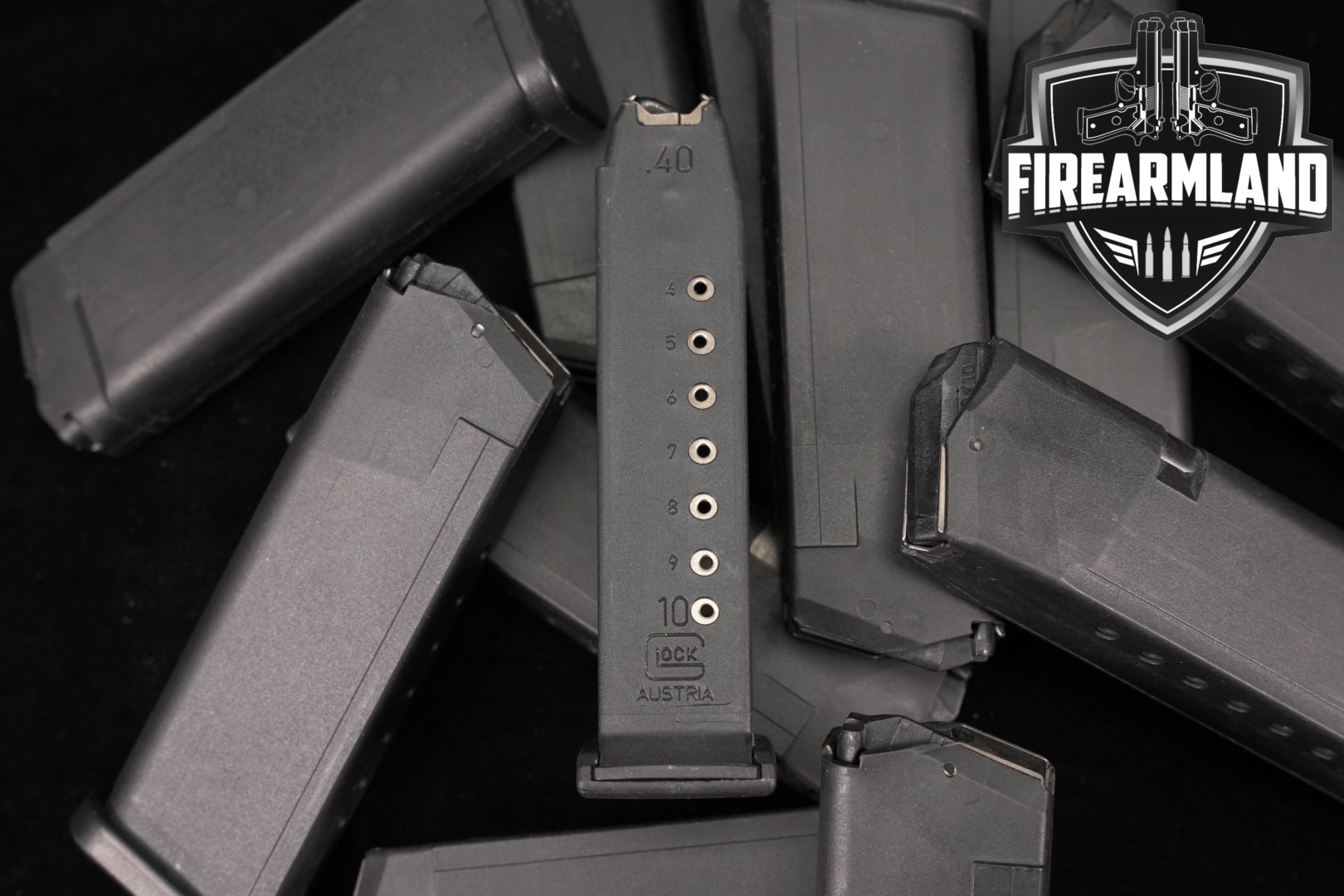 Glock TWELVE (12) G23 10 Round Magazines .40 S&W in Very Good Condition Thumbnail