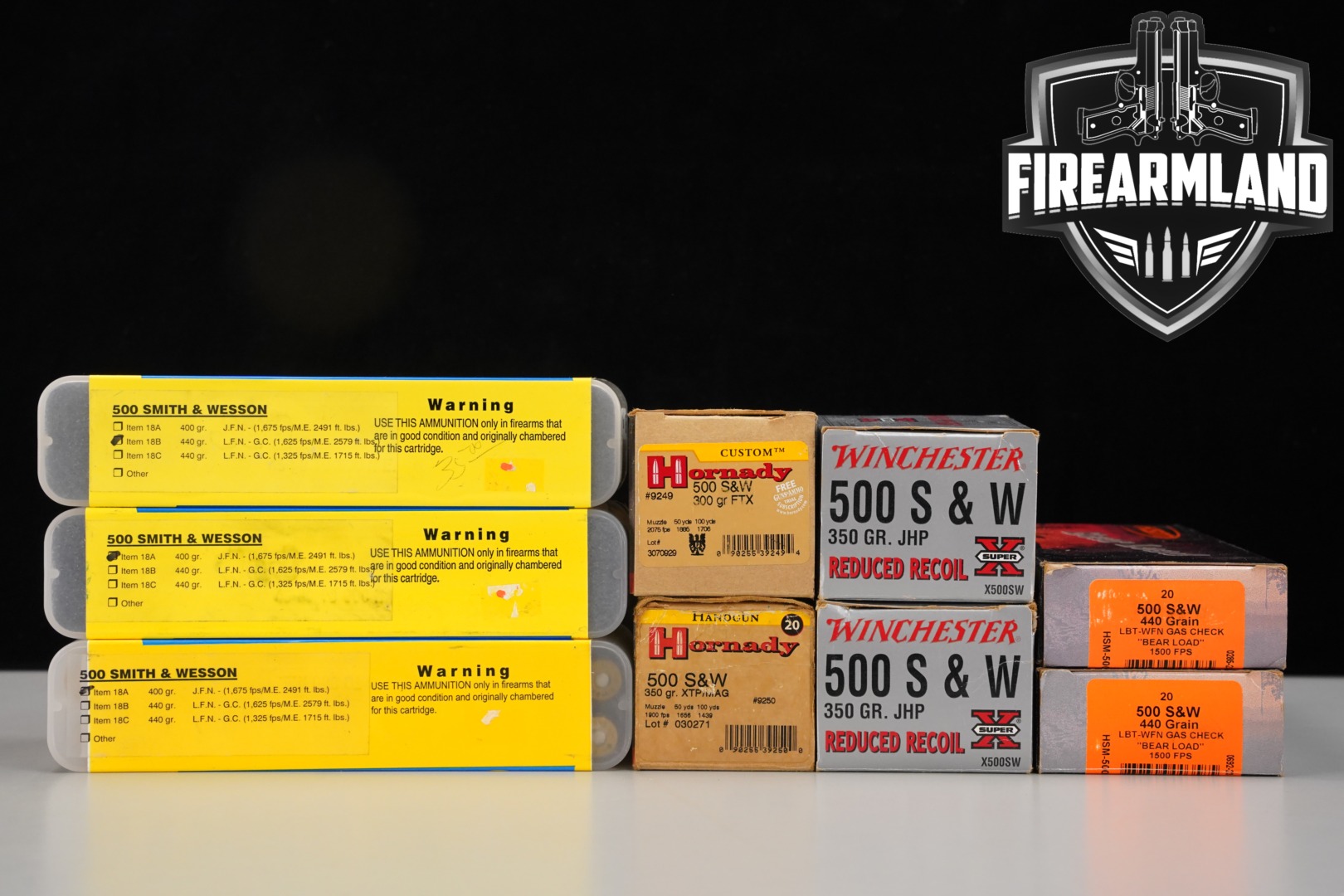 Multiple Manufacturers 500 S&W 500 S&W Magnum in New - Old Stock Condition Thumbnail