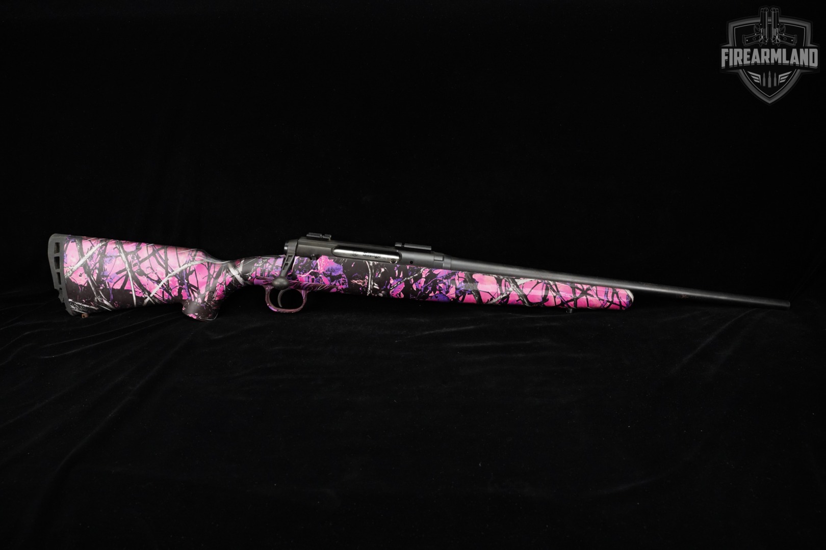 Savage Arms Axis Compact Muddy Girl Camo 243 Win 20"-img-3