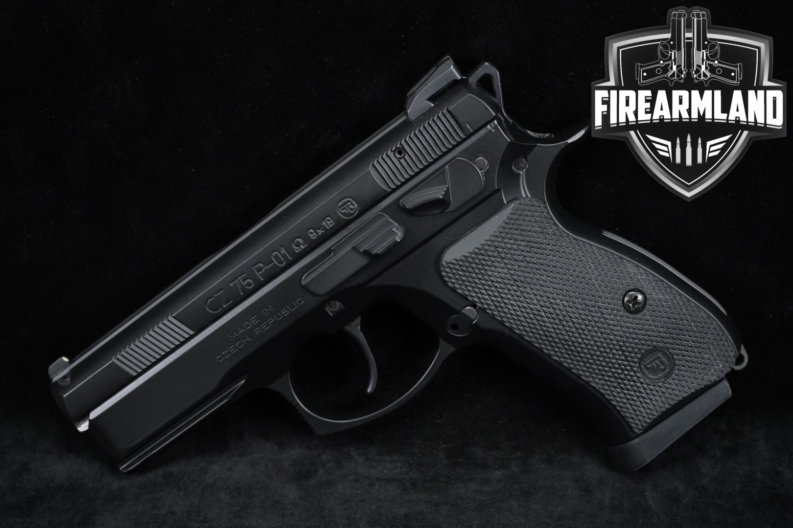 CZ CZ 75 P-01 Omega 9mm Luger Black in Very Good Condition Thumbnail