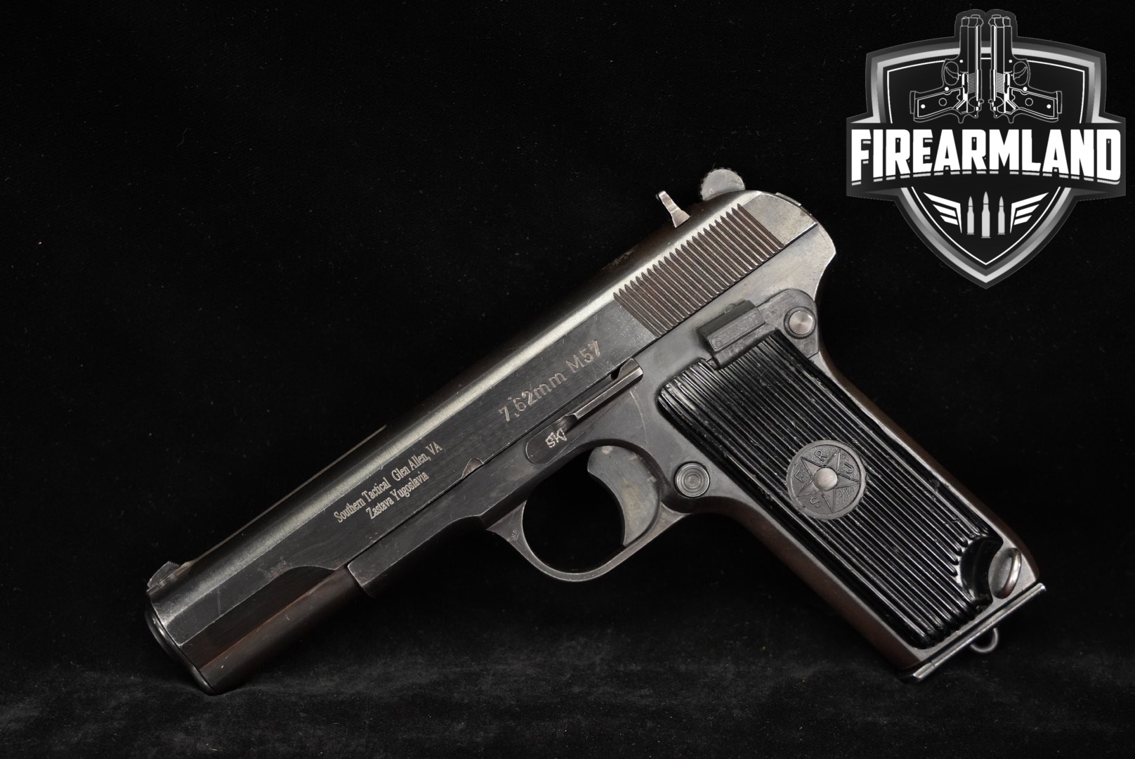 1965 Zastava Arms M57 7.62X25mm Tokarev 4.6" Blued TT33 TT-33-img-0