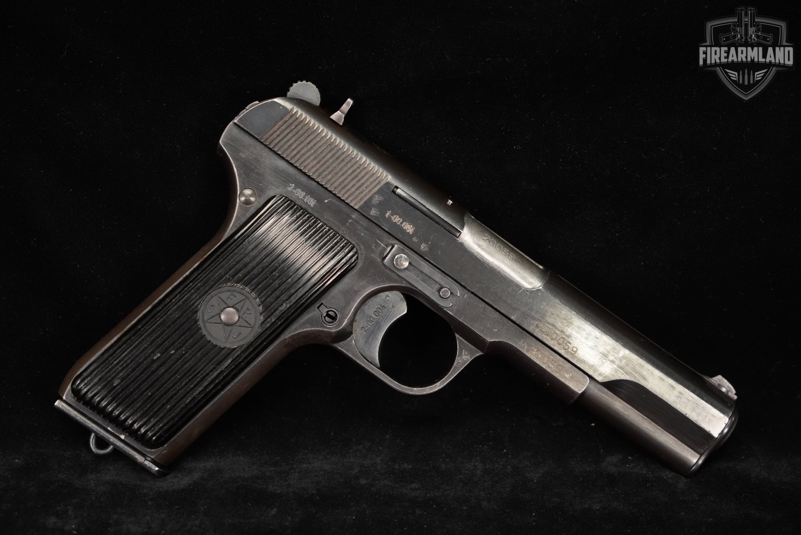 1965 Zastava Arms M57 7.62X25mm Tokarev 4.6" Blued TT33 TT-33-img-3