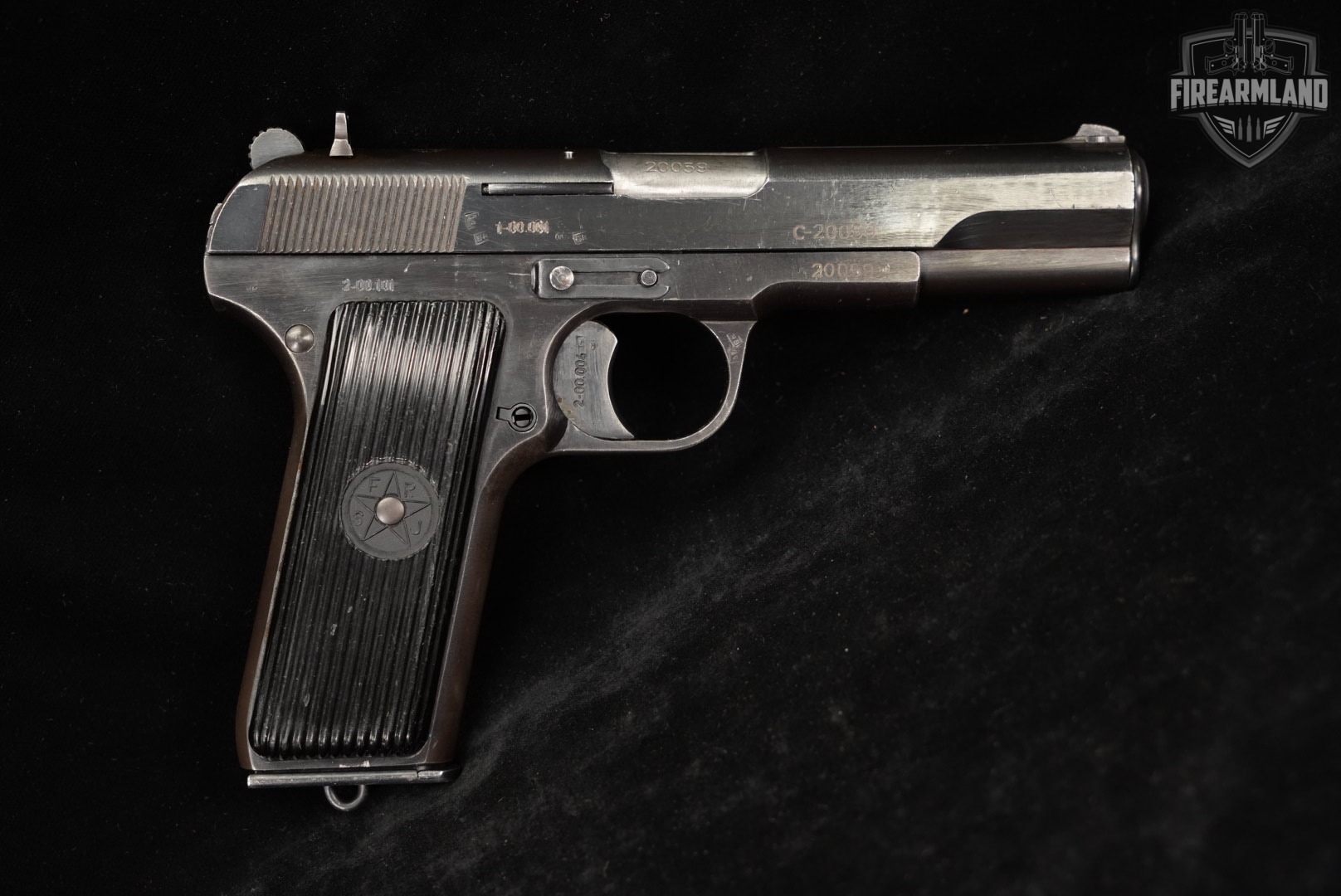1965 Zastava Arms M57 7.62X25mm Tokarev 4.6" Blued TT33 TT-33-img-4