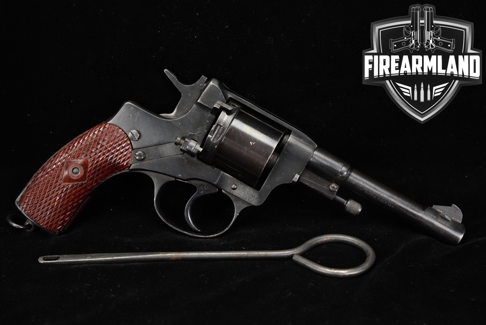1931 Tula Nagant M1895 Double-Action 7.62 Nagant Blued in Good Condition Thumbnail