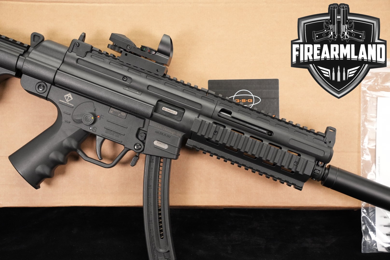German Sport Guns GSG-16 22LR 16.3" GSG16 +ORIG BOX, OPTICS-img-0
