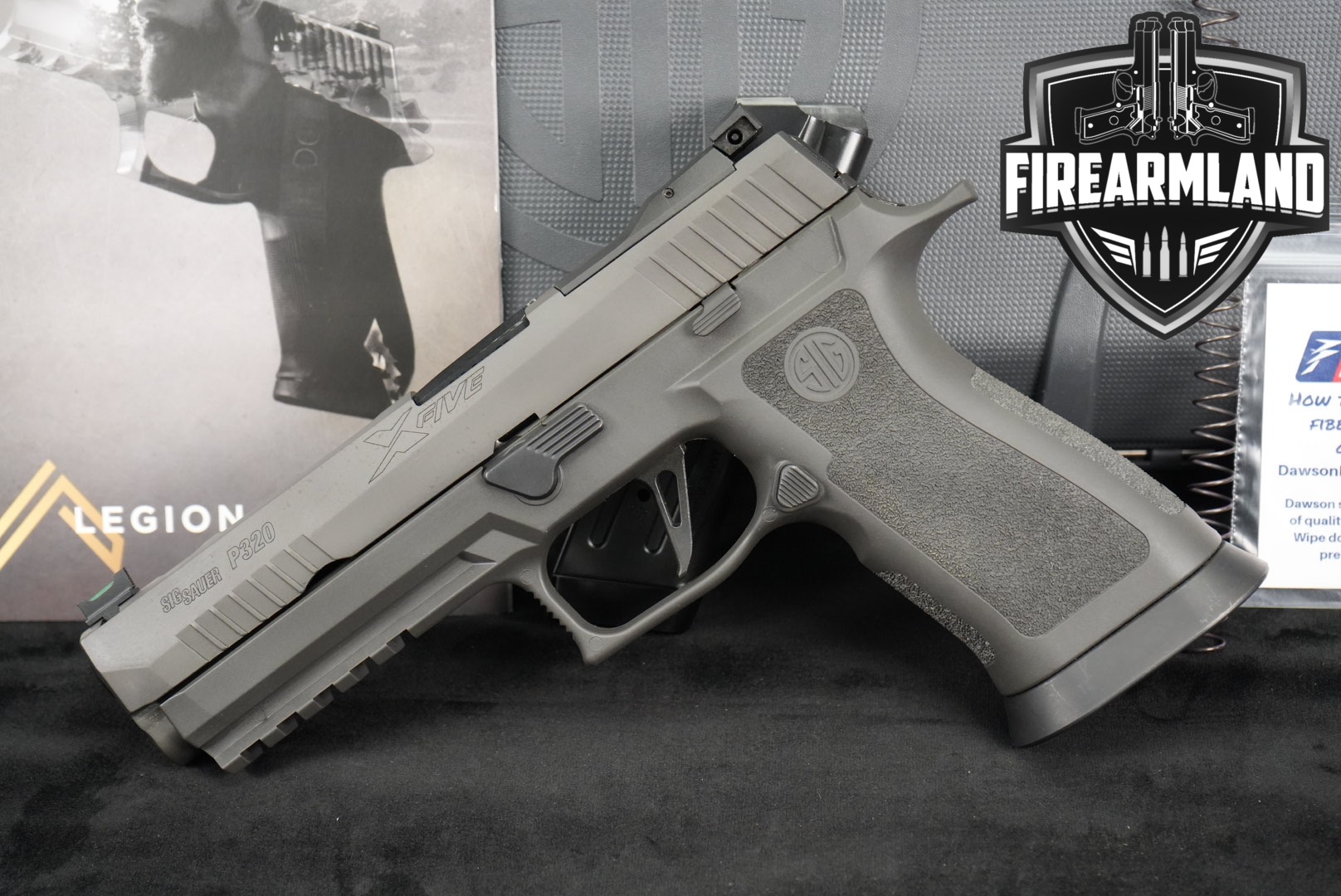 Sig Sauer P320 XFive Legion 9mm Luger Legion Gray in Very Good Condition Thumbnail