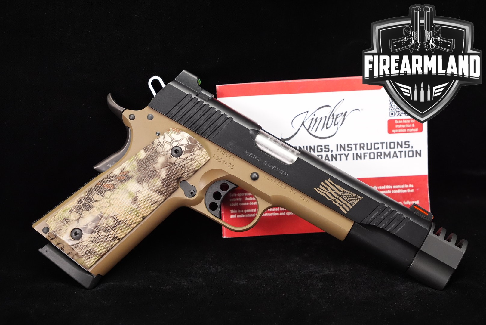 LIMITED Kimber Hero Custom Special Edition (Boot Campaign) 45 ACP 1911 COMP-img-0