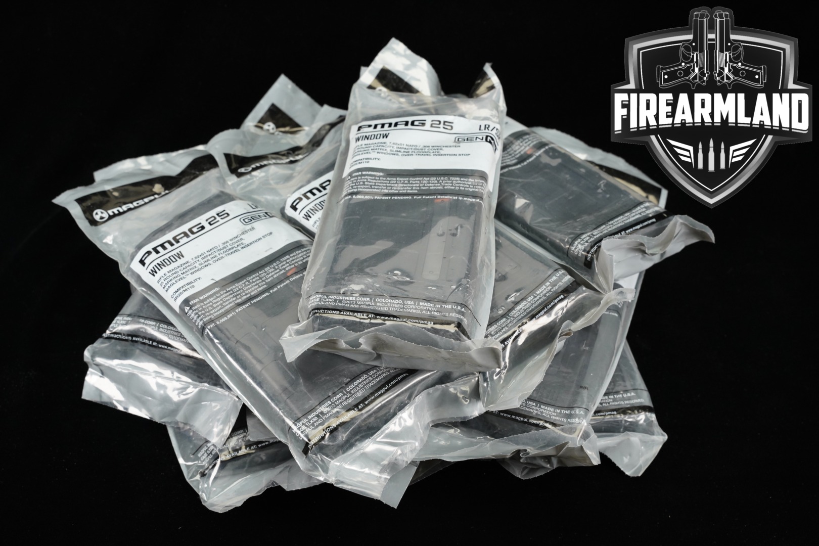 Magpul TEN (10) PMAG LR/SER AR GEN M3 25 Round Window Magazines AR10 Mags-img-0
