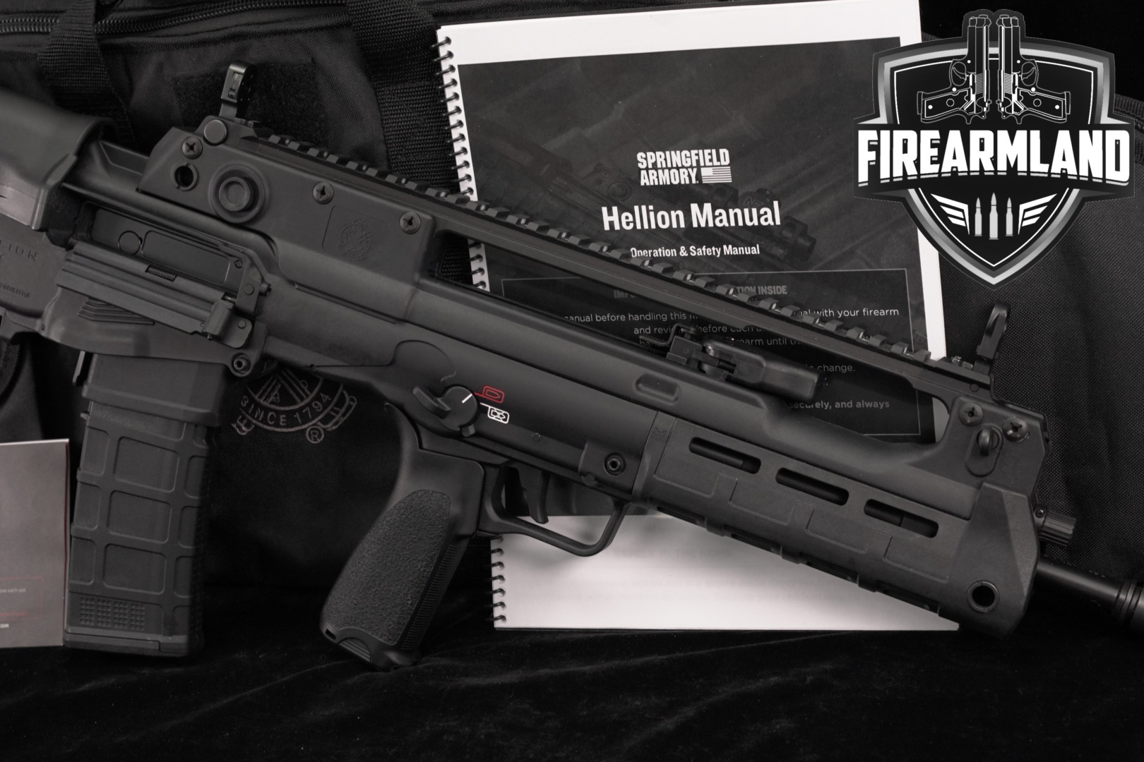 Springfield Armory Hellion 5.56 NATO 16" Short-stroke Piston +ORIG CASE-img-0