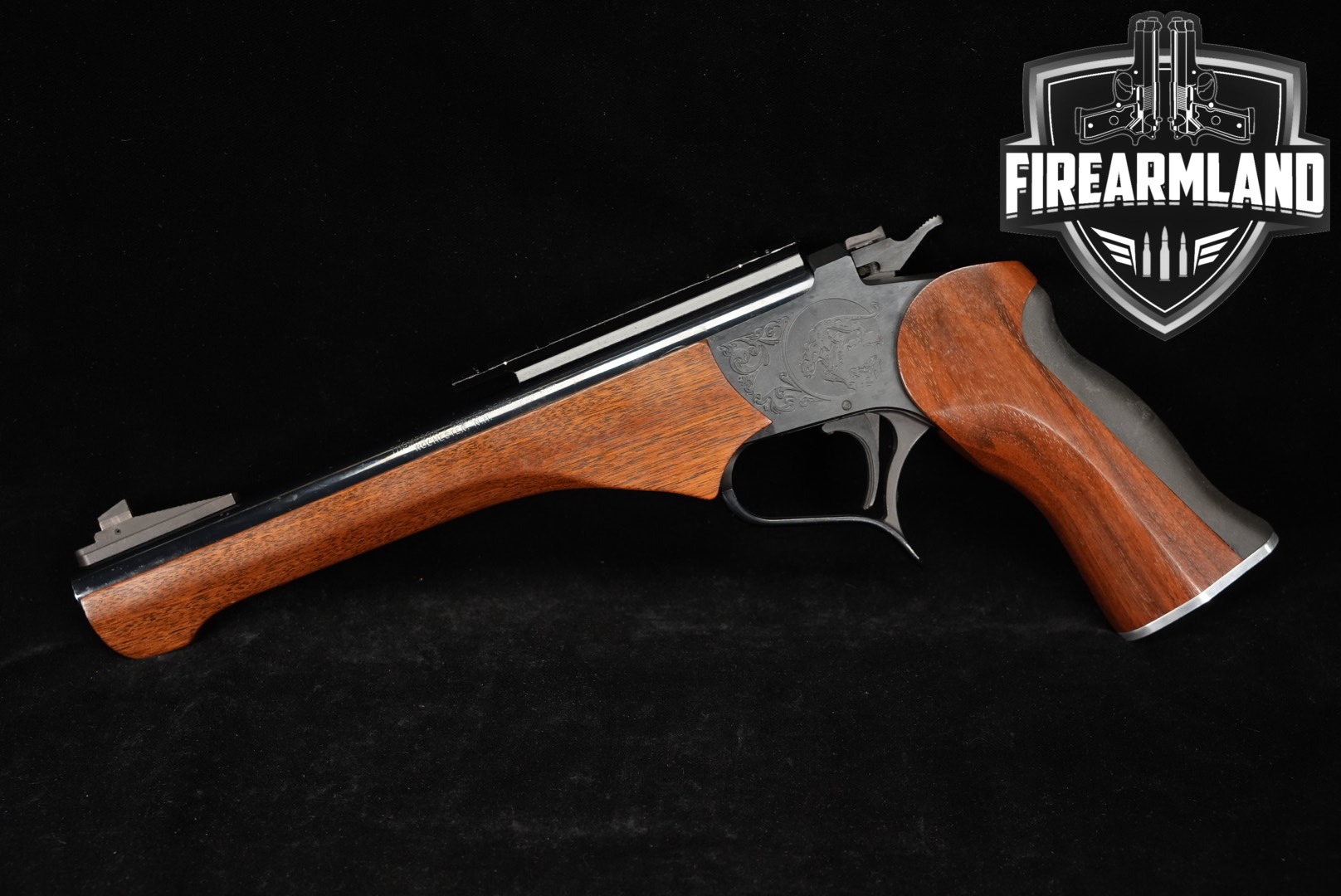 Thompson Center T/C Contender Pre-G2 Engraved Frame 223 Rem 10" TC-img-0