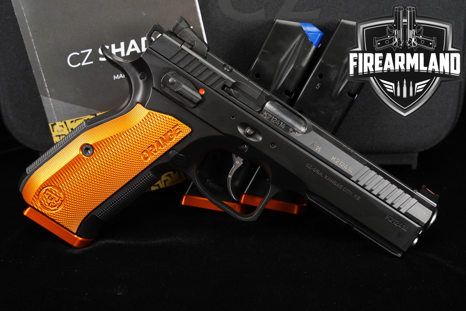 CZ CZ Shadow 2 Orange 9mm Luger Black in Excellent Condition Thumbnail