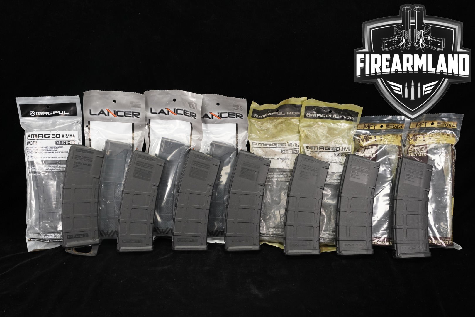 Multiple Manufacturers FIFTEEN (15) AR-15 30 Round Magazines 5.56mm NATO in Excellent Condition Thumbnail