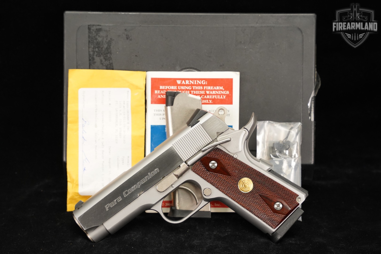 Para Ordnance C7.45 LDA Companion 45 ACP 1911 3.5 CZ45 +2 MAGS & ORIG CASE-img-2