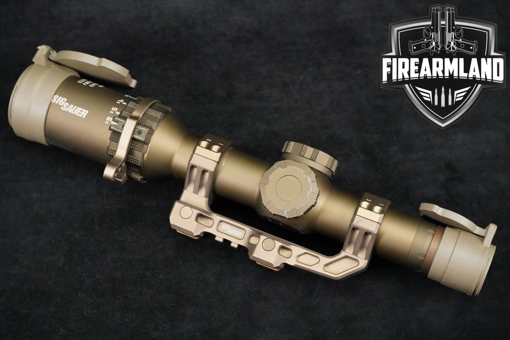 Sig Sauer Tango6T 1-6X24mm FDE Hellfire DWLR-556 Reticle FFP in Very Good Condition Thumbnail