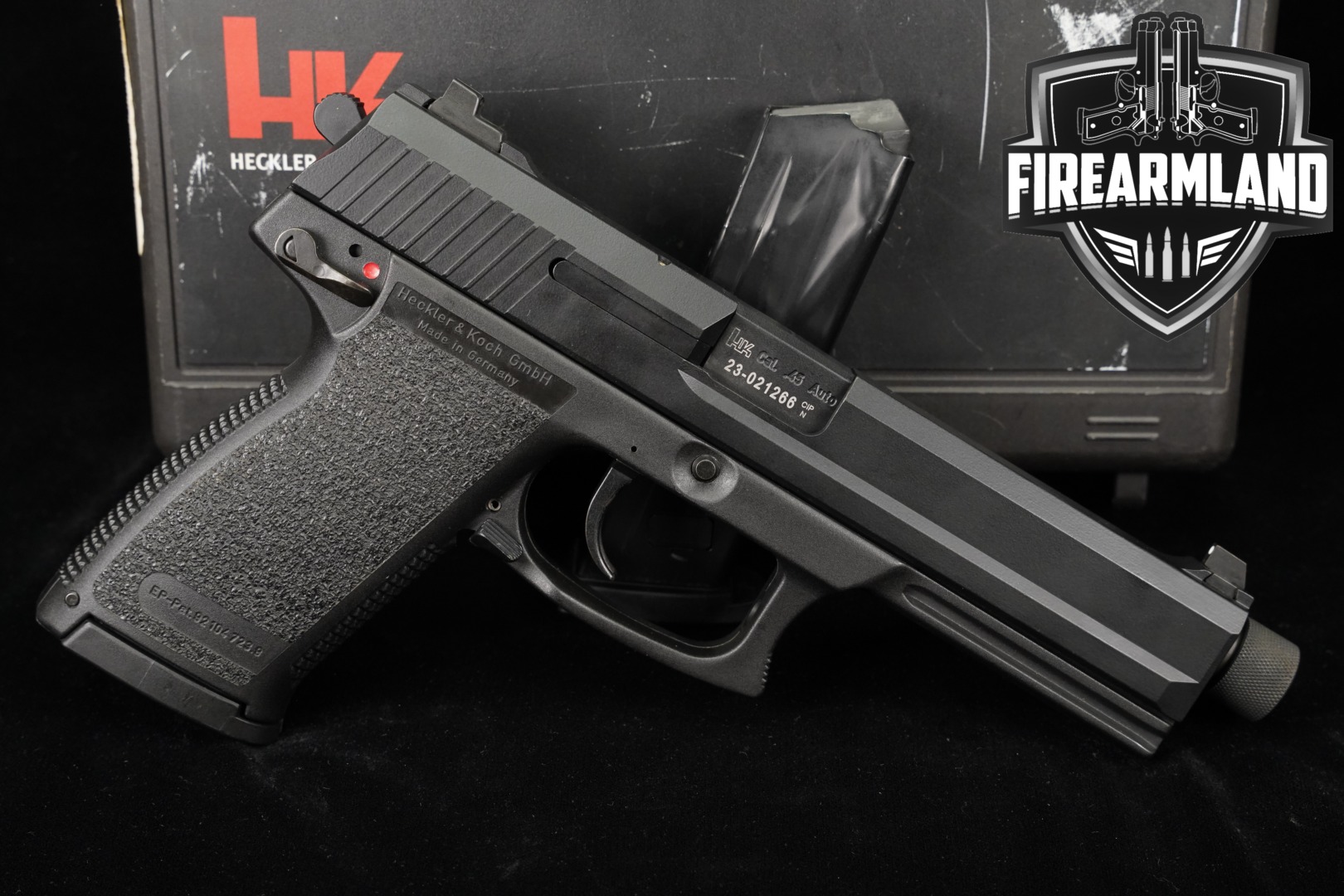 Heckler & Koch Mark 23 H&K 45 ACP 5.87 SOCOM MK23 MK DA/SA +2 MAGS, OG CASE-img-0