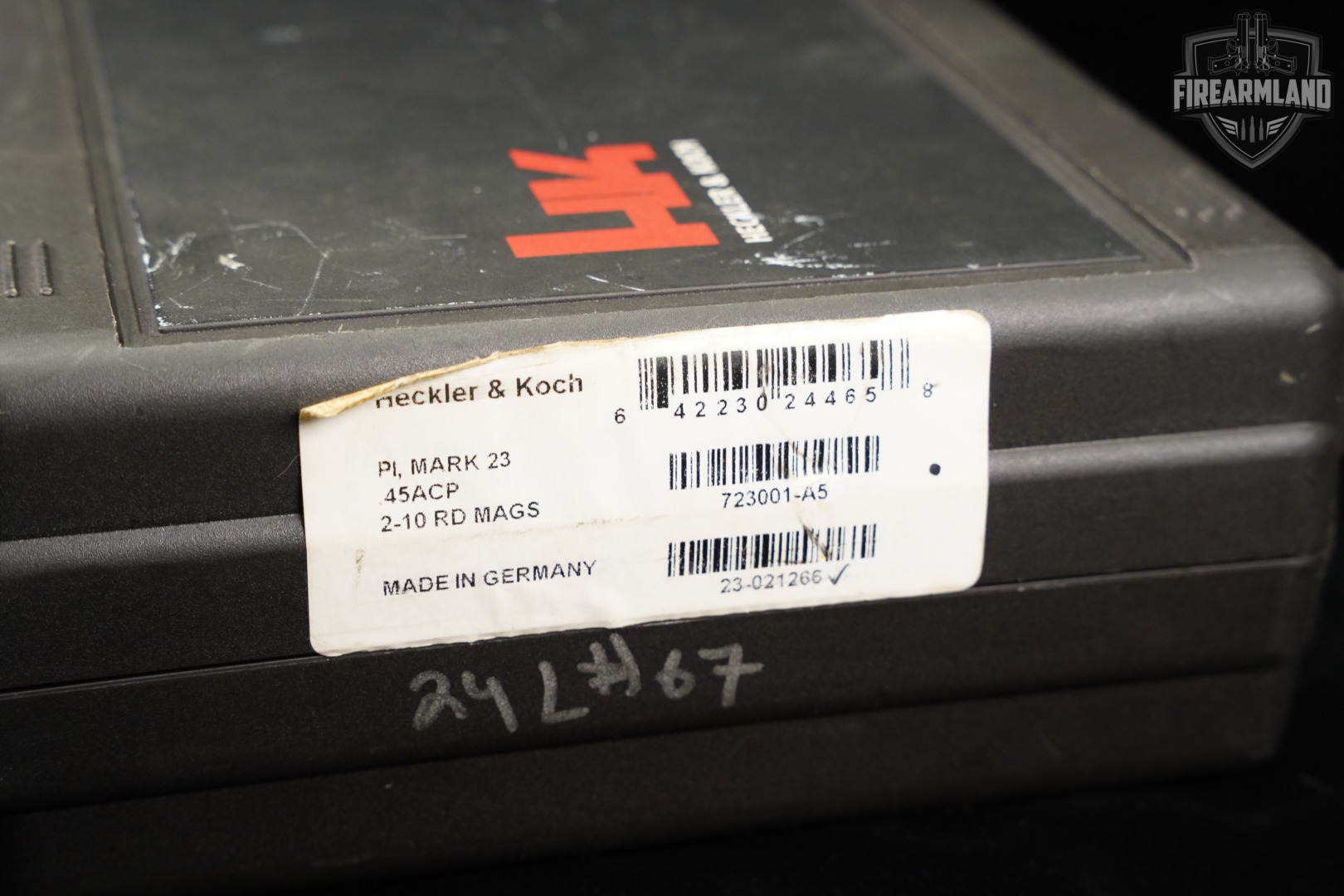 Heckler & Koch Mark 23 H&K 45 ACP 5.87 SOCOM MK23 MK DA/SA +2 MAGS, OG CASE-img-15
