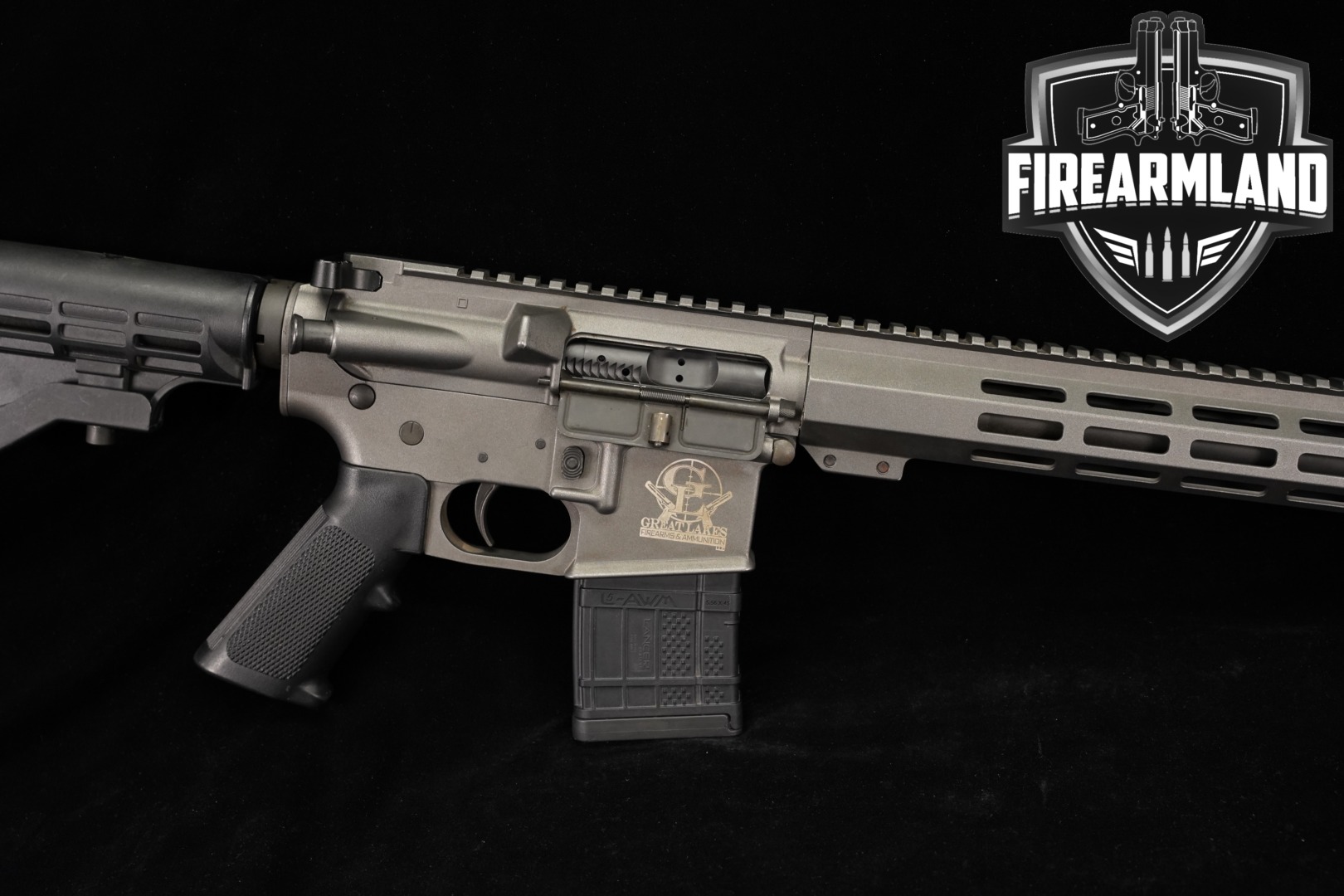 Great Lakes Firearms & Ammunition, LLC GL-15 .450 Bushmaster Gray in Very Good Condition Thumbnail