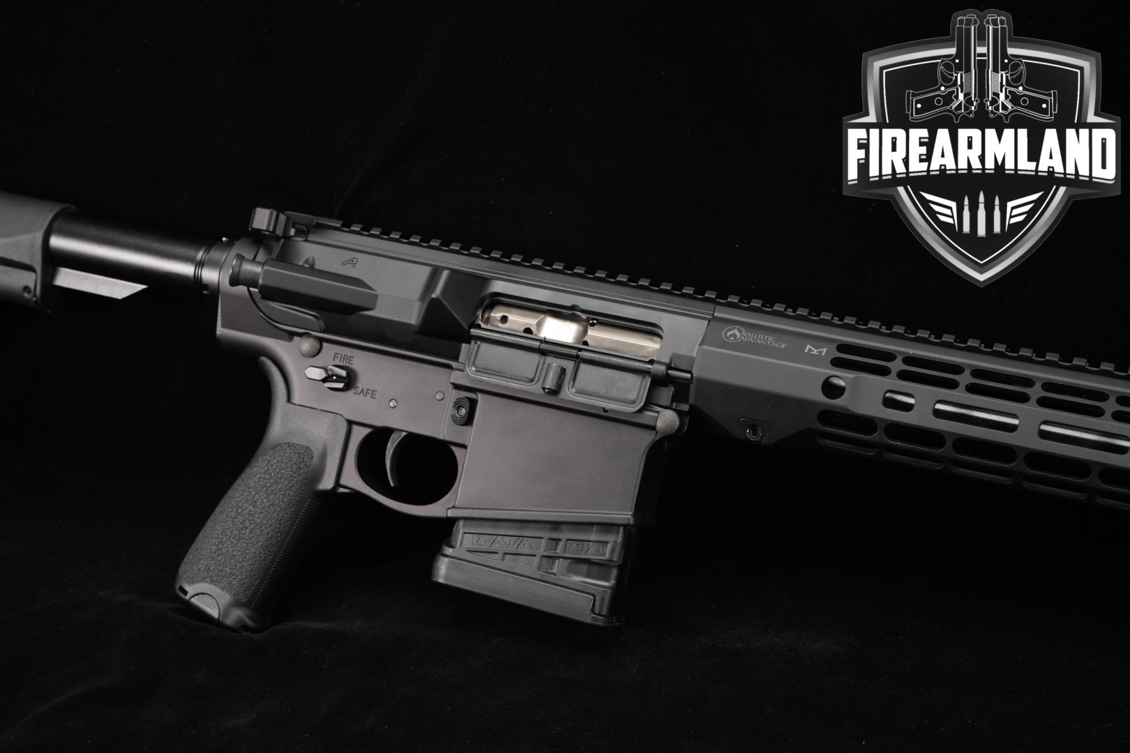 Palmetto State Armory (PSA) PA-10 Gen 3 (G3-10) .308 Win. Black in Very Good Condition Thumbnail