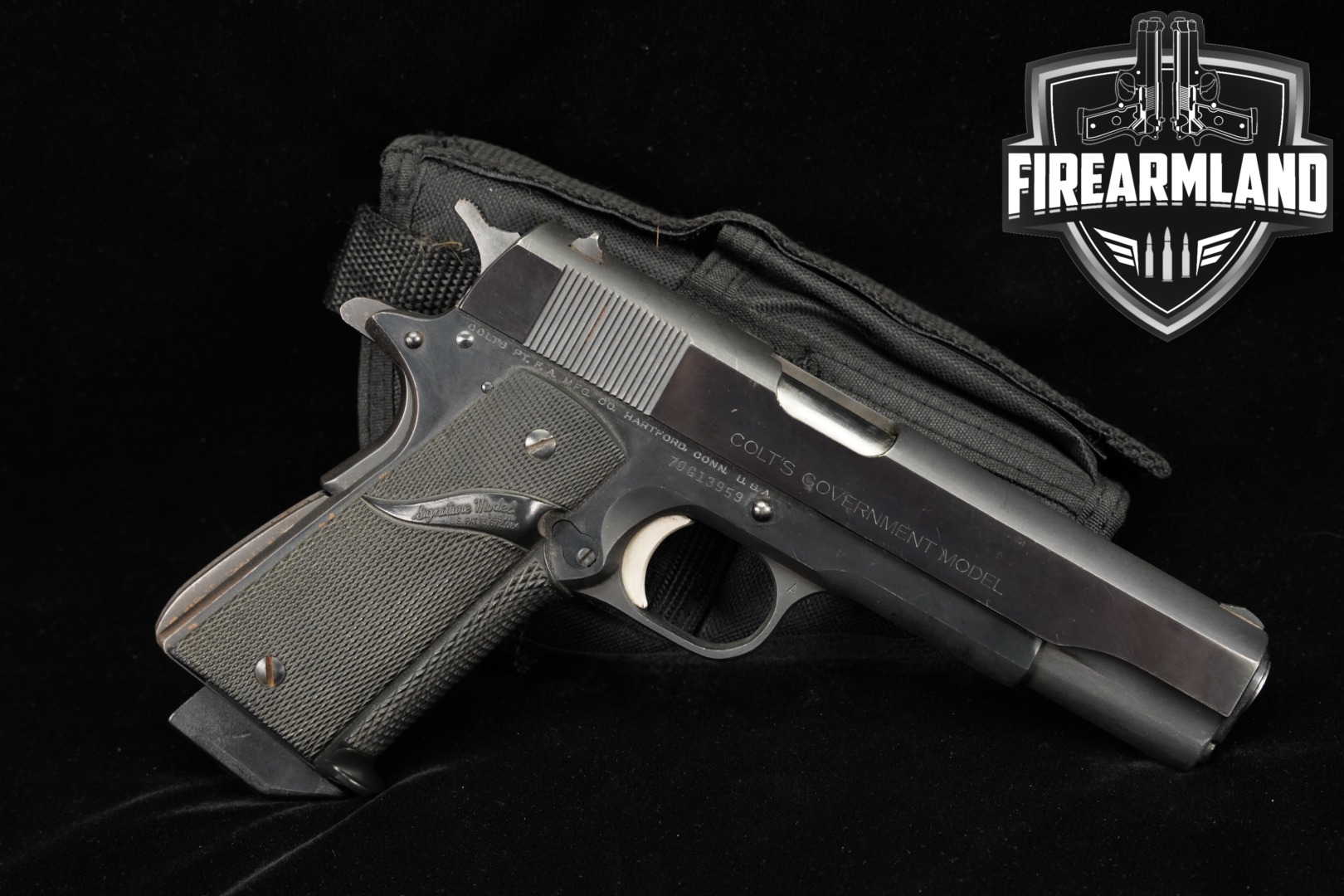 1971 Colt Government Model MK IV Series '70 45 ACP 1911 5" Mark 4 +HOLSTER-img-0