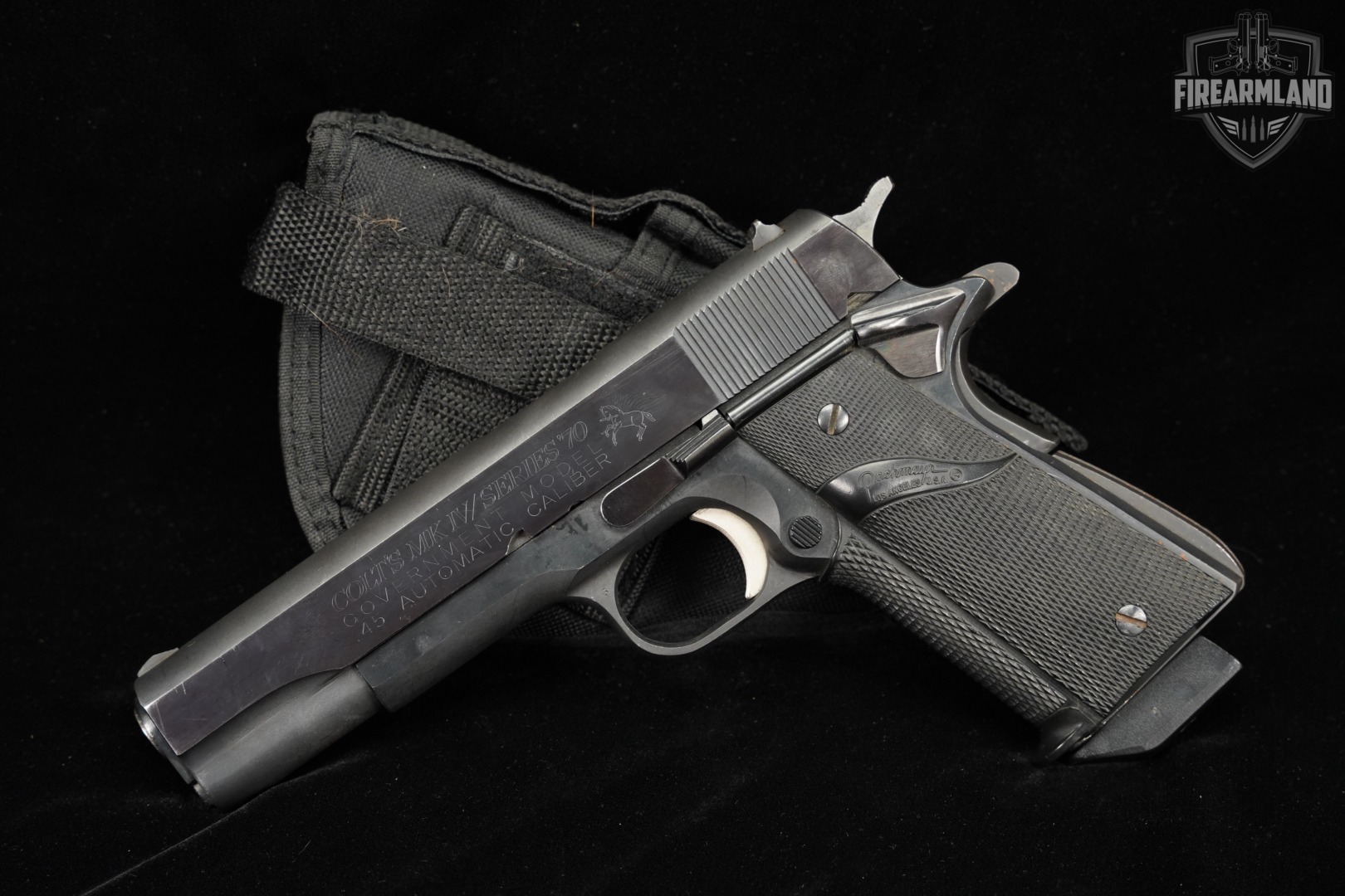 1971 Colt Government Model MK IV Series '70 45 ACP 1911 5" Mark 4 +HOLSTER-img-2