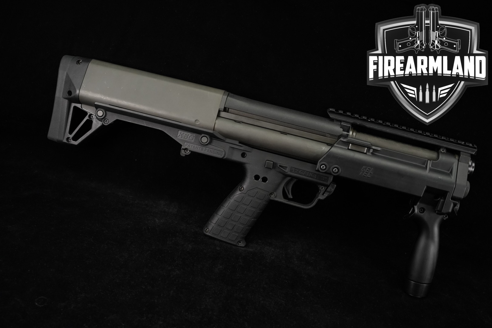 Kel-Tec KSG SBS 12 Gauge Two-Tone Black & OD Green in Very Good Condition Thumbnail