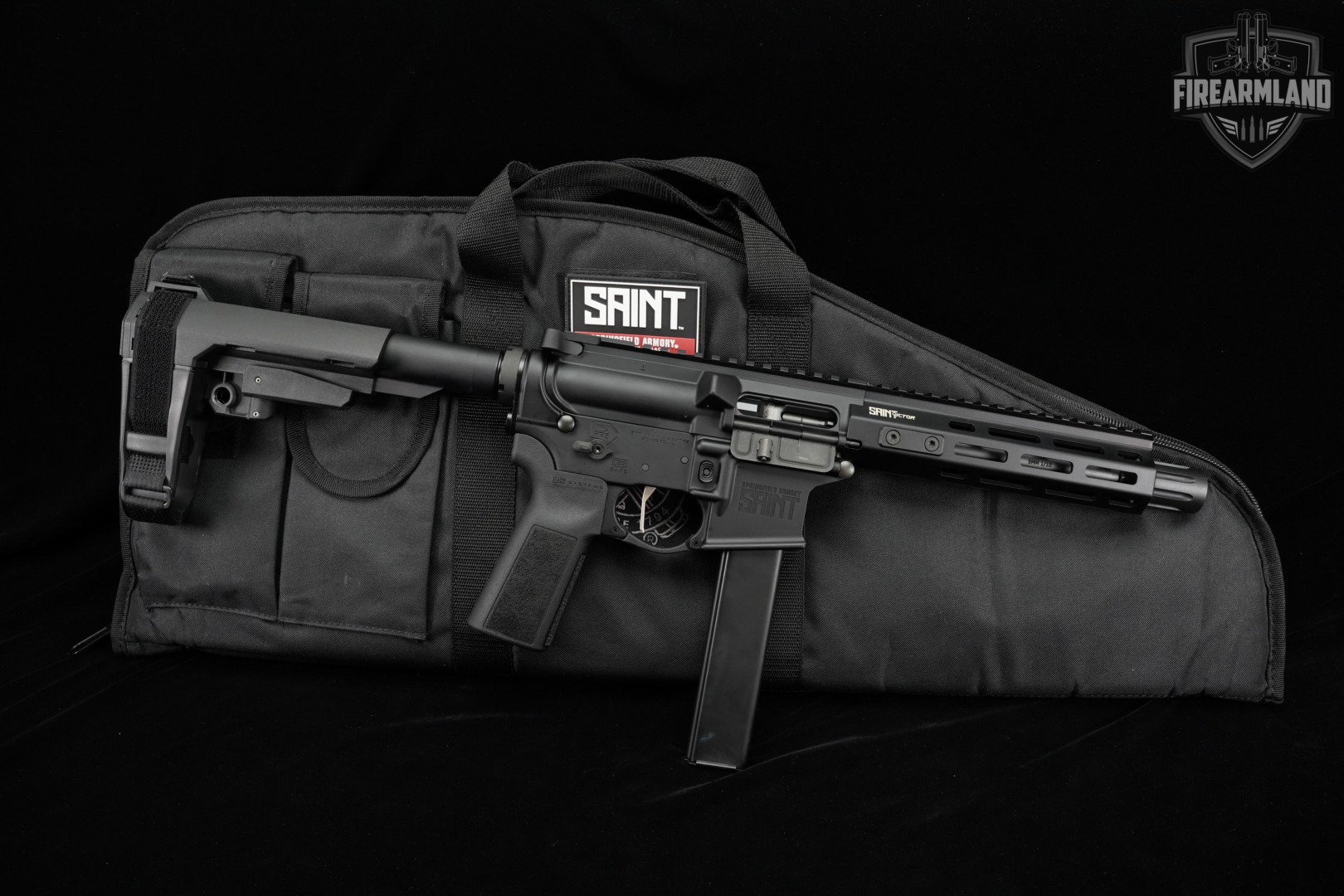 Springfield Armory SAINT Victor 9mm Pistol AR-9 AR9 8.5" SBA3 Brace-img-2