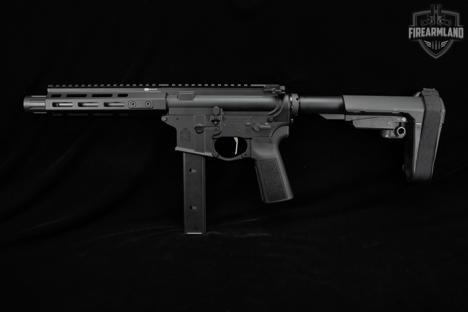 Springfield Armory SAINT Victor 9mm Pistol AR-9 AR9 8.5" SBA3 Brace-img-8