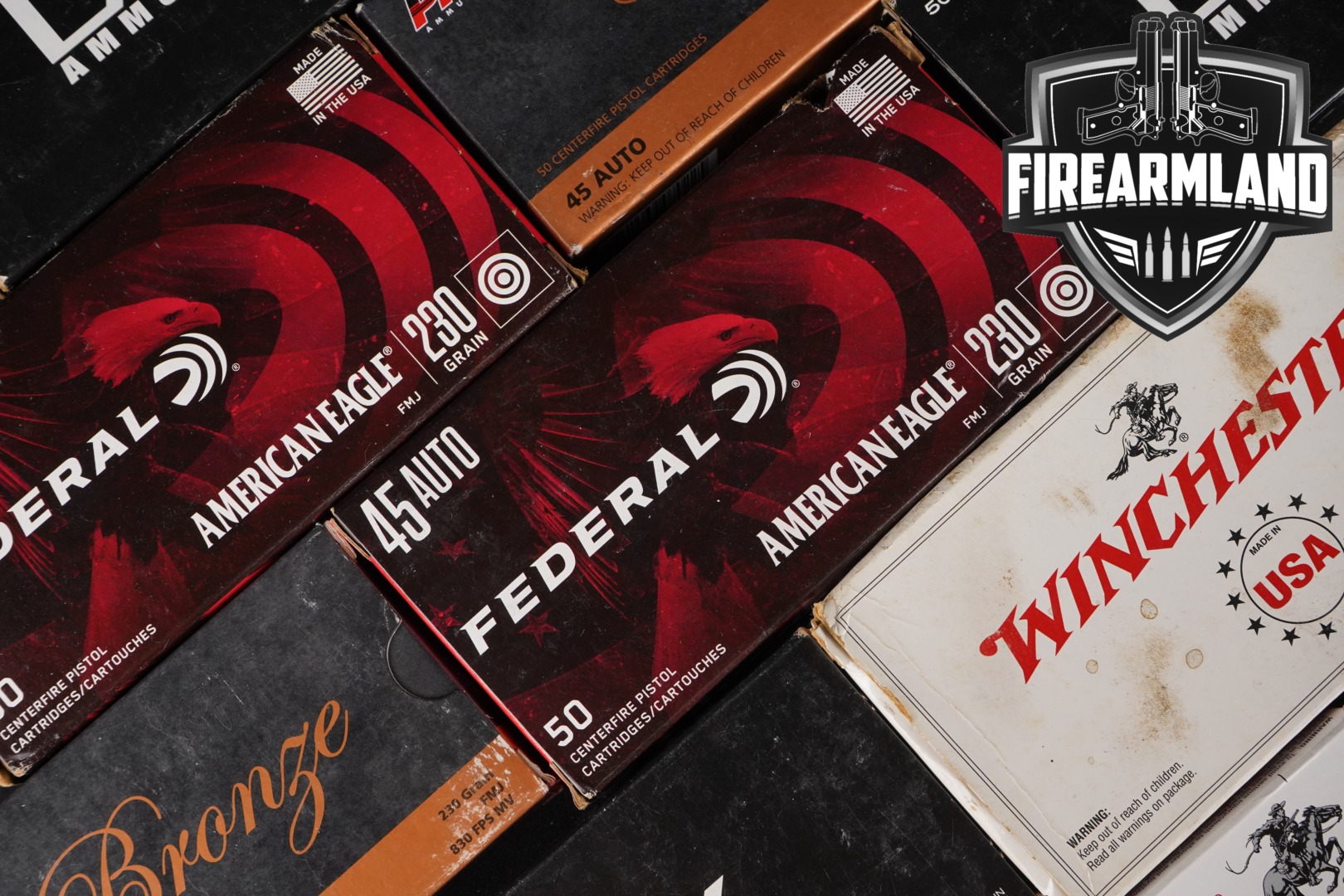 Multiple Manufacturers .45 ACP Ammunition .45 ACP in New - Old Stock Condition Thumbnail
