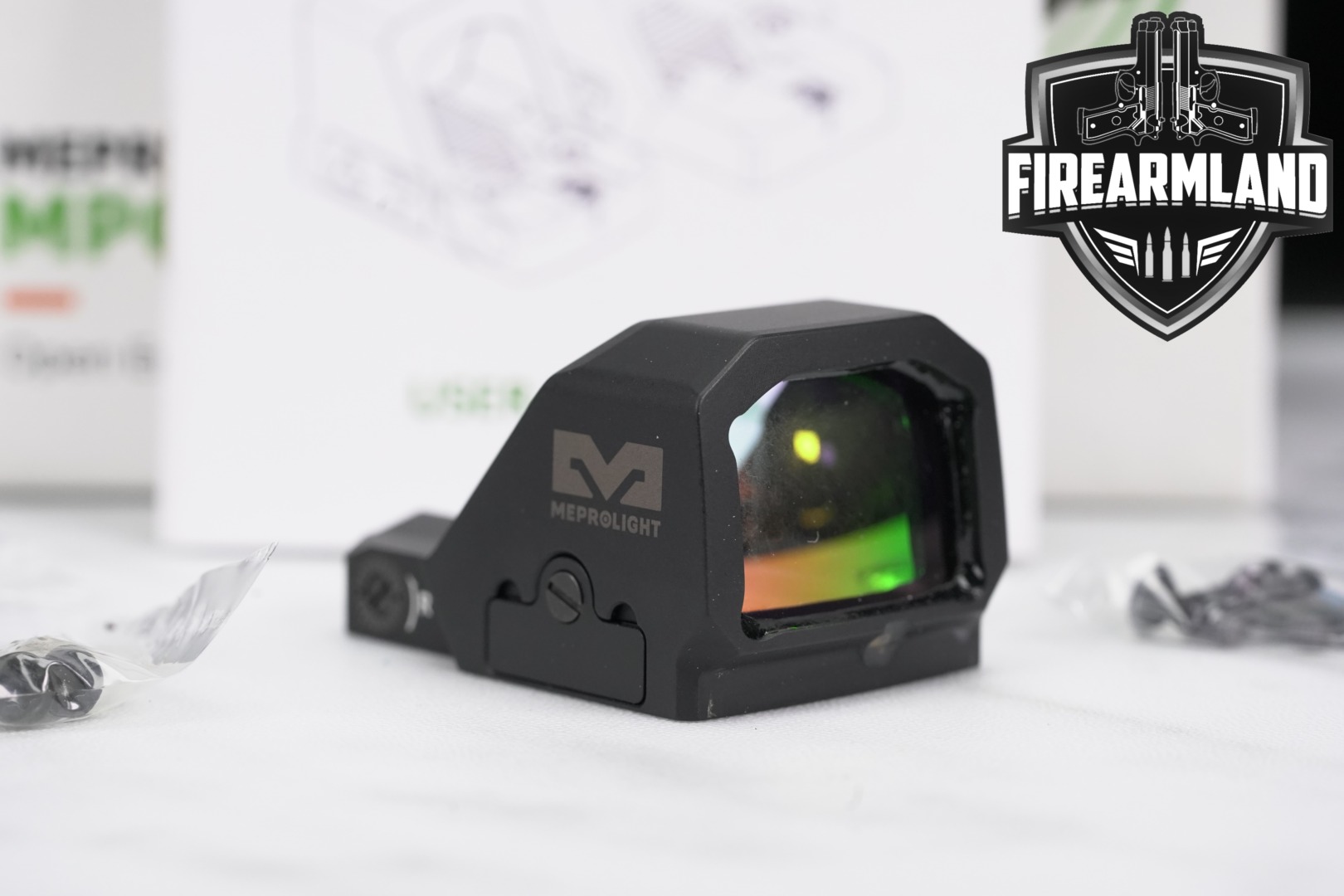 Meprolight MPO-F 3 MOA 33MOA Reticle Bullseye Red Dot in Very Good Condition Thumbnail