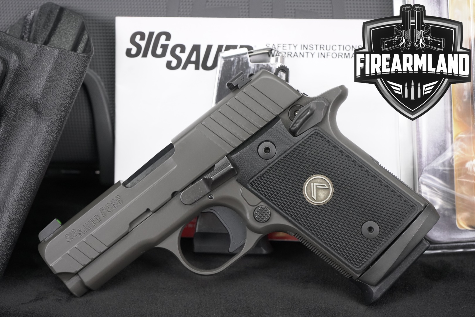 Sig Sauer P938 Legion 9mm Luger Legion Gray in Excellent Condition Thumbnail