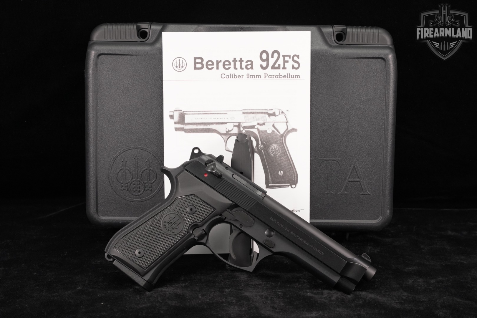 Beretta 92FS 9mm 4.9" 92 FS +2 MAGS & ORIG CASE-img-2